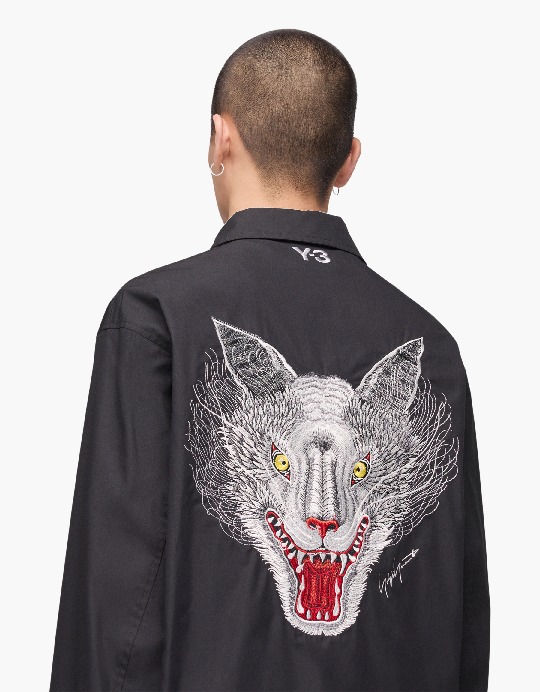 Chaqueta bordado "Mercedes Wolf" - MERCEDES F1 X Y-3