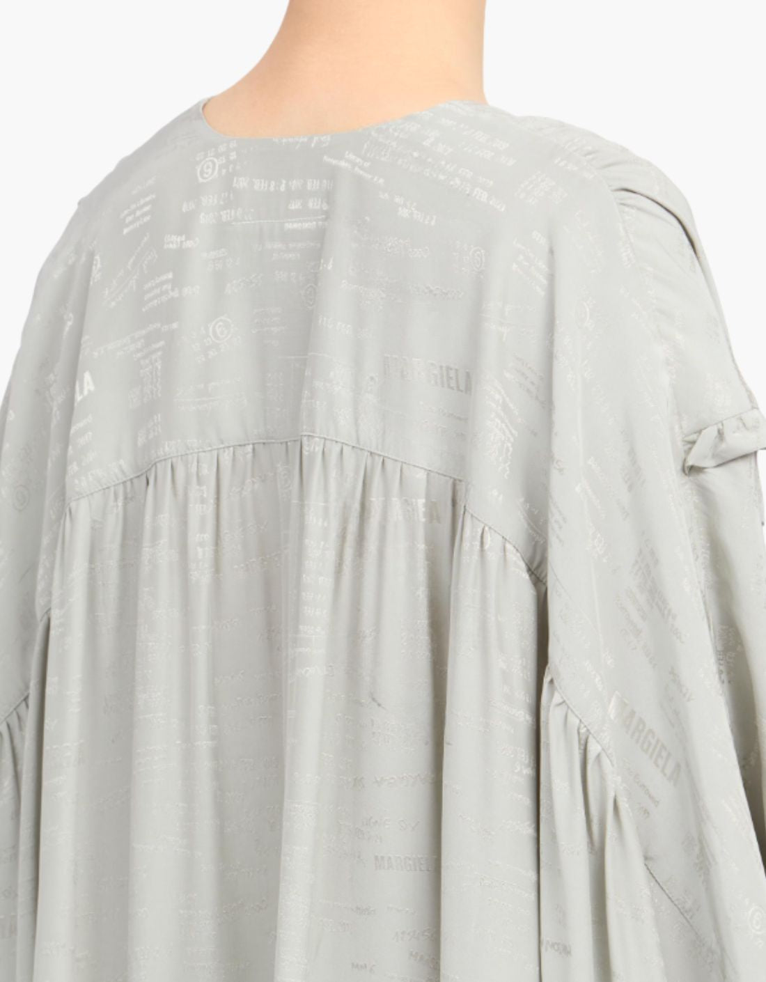 Vestido midi camisero jacquard - MM6