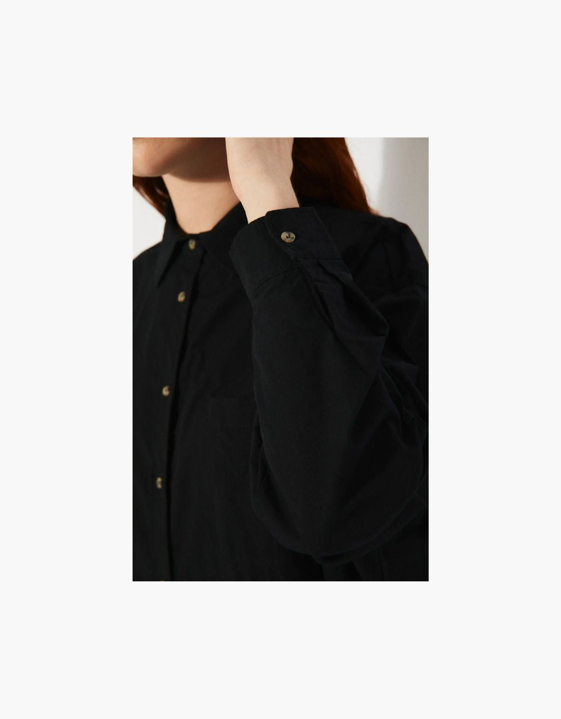 Camisa oversize popelina "Morris"