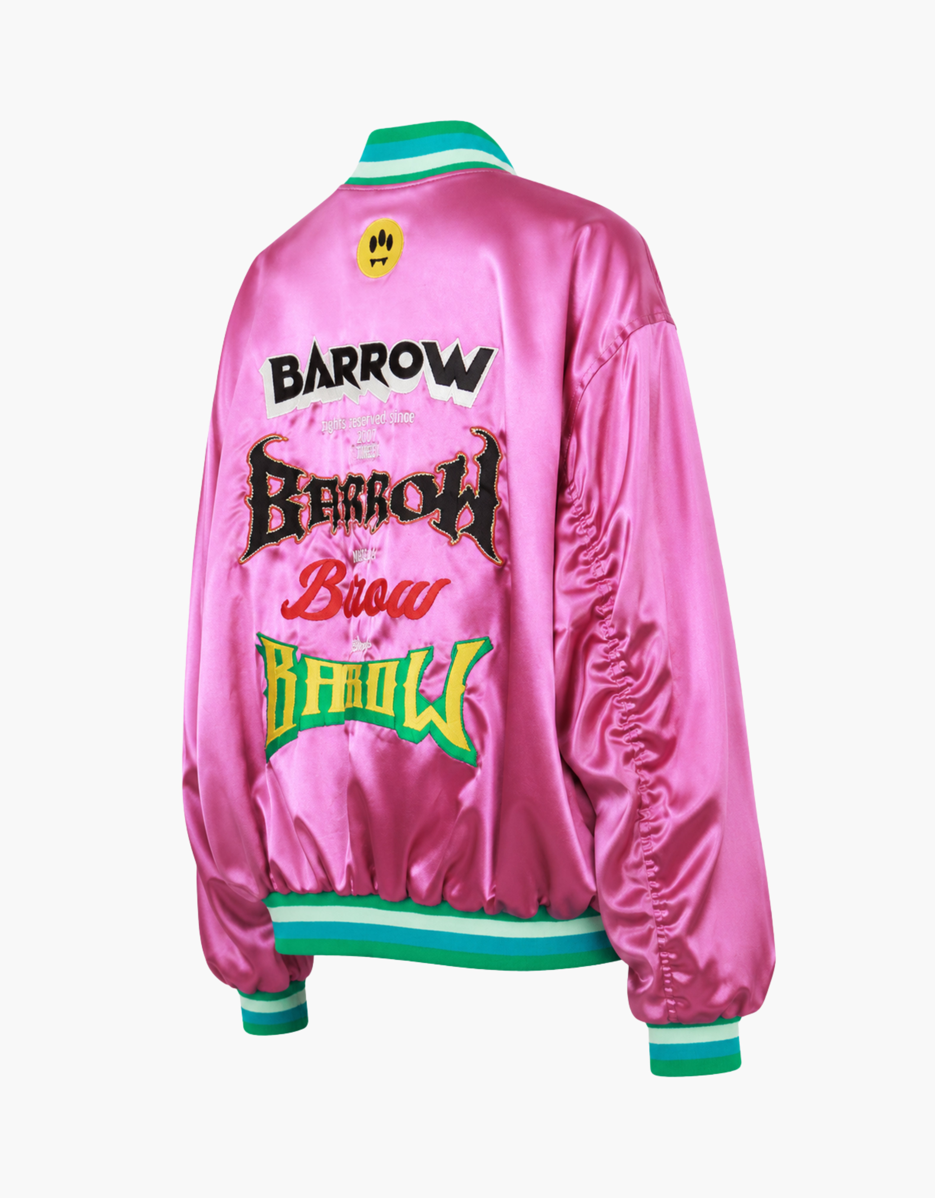 Bomber satinada "Lettering"