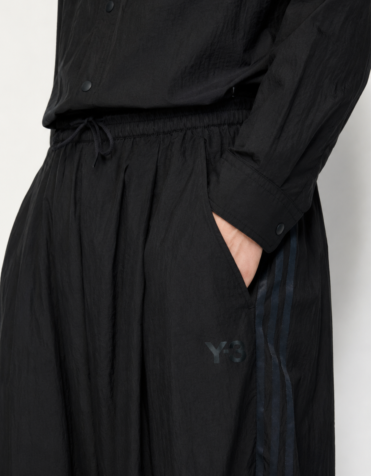 Pantalón ancho nylon "Pantalón 3 stripes" - Y-3 – vista 4