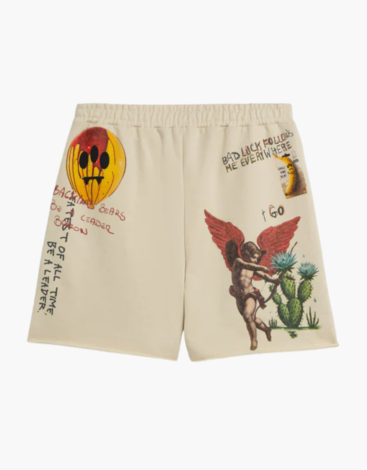 Pantalon chandal corto "Angel print" – vista 4