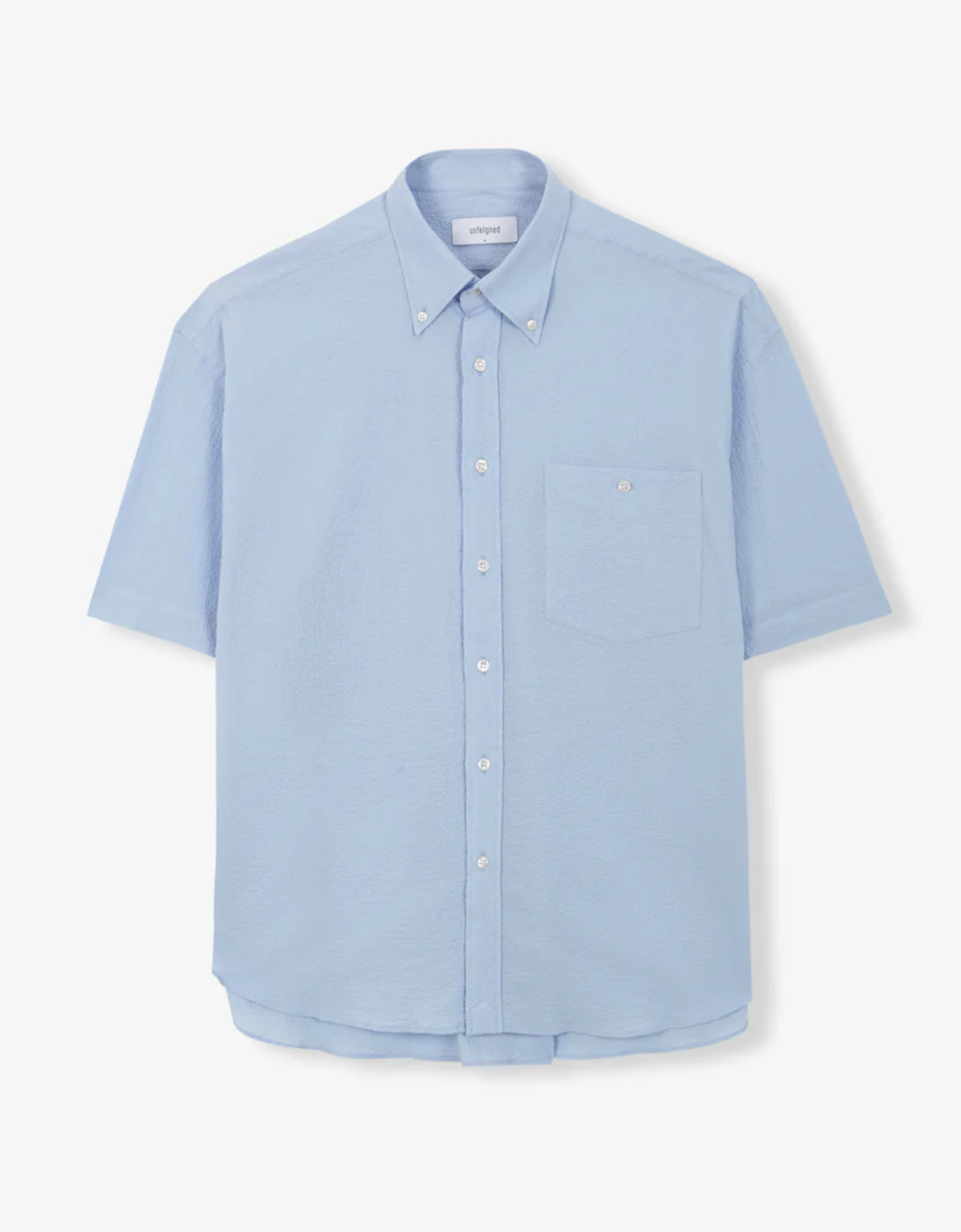 Camisa baggy "Seersucker" – vista 4