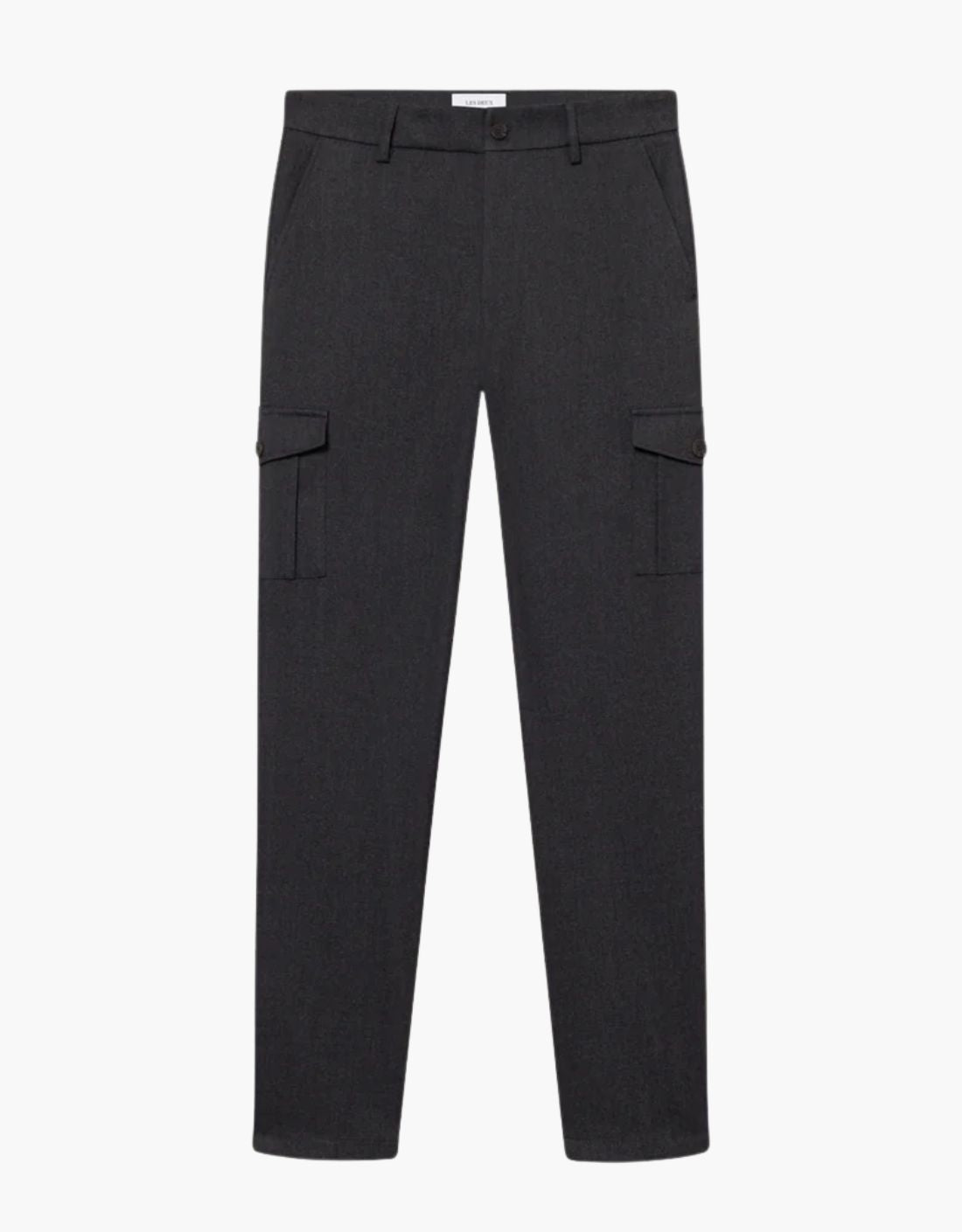 Pantalon recto "Cargo Herringbone"