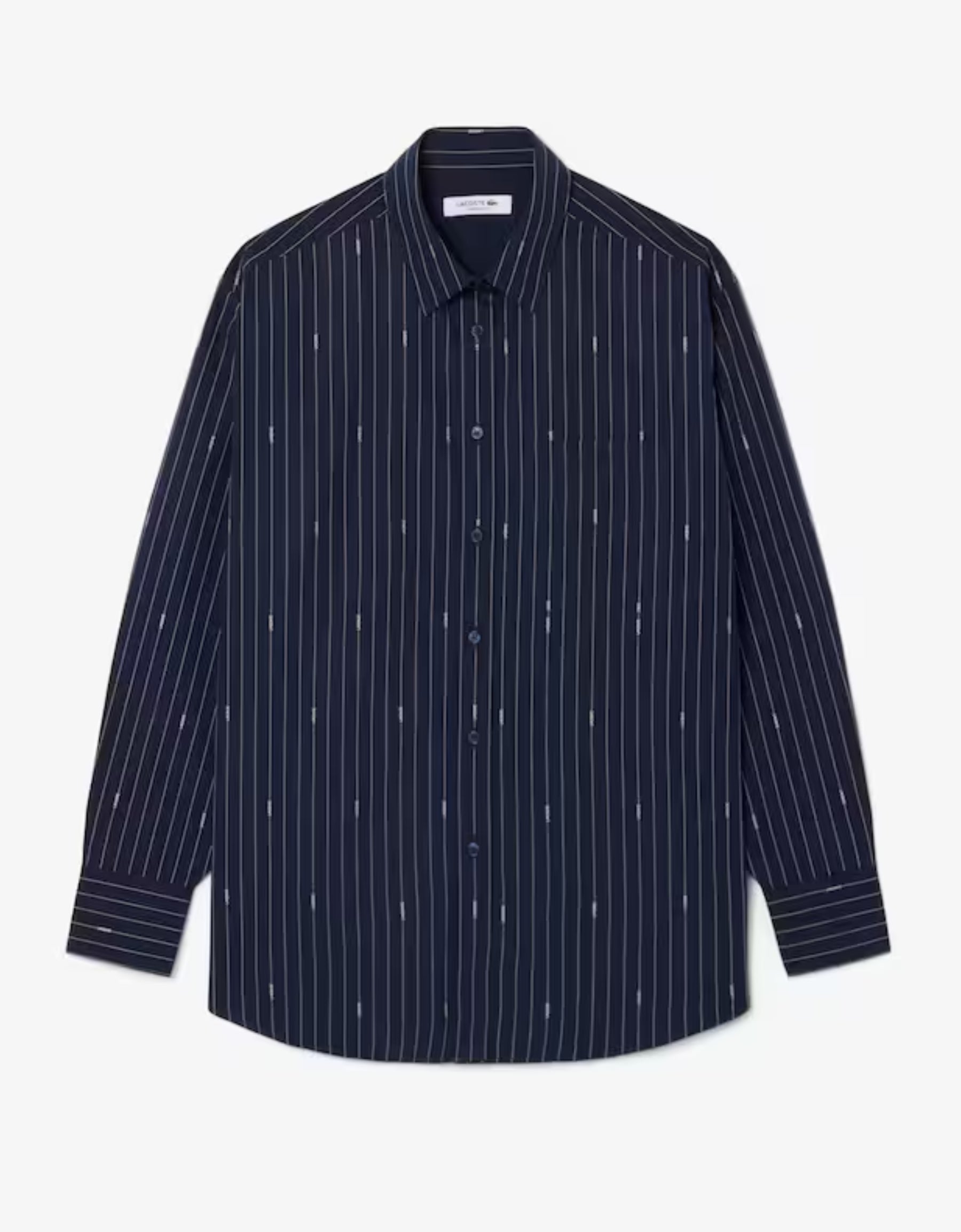 Camisa jacquard "Rayeé"