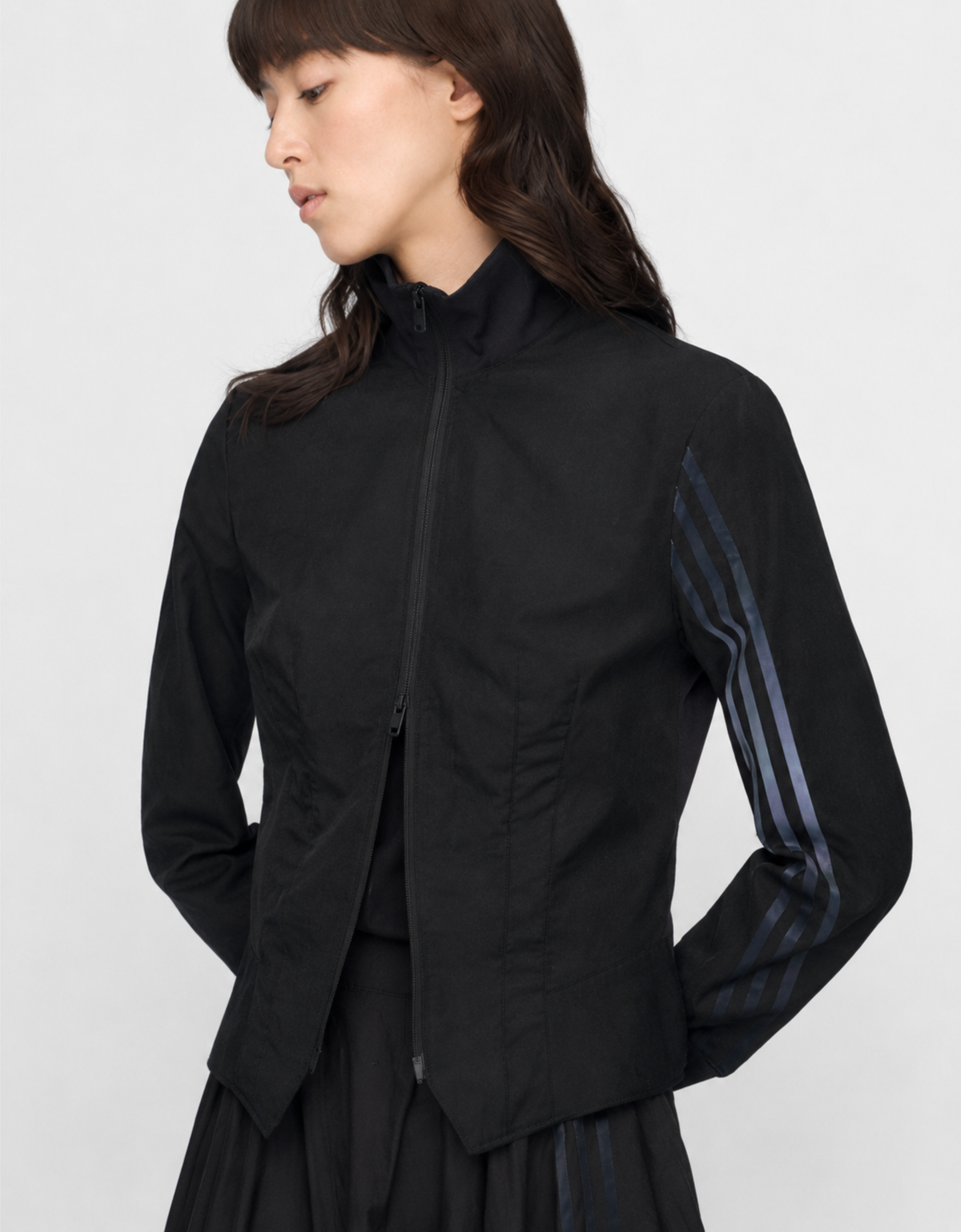 Sudadera nailon "3 stripes Gradient" - Y-3 – vista 4