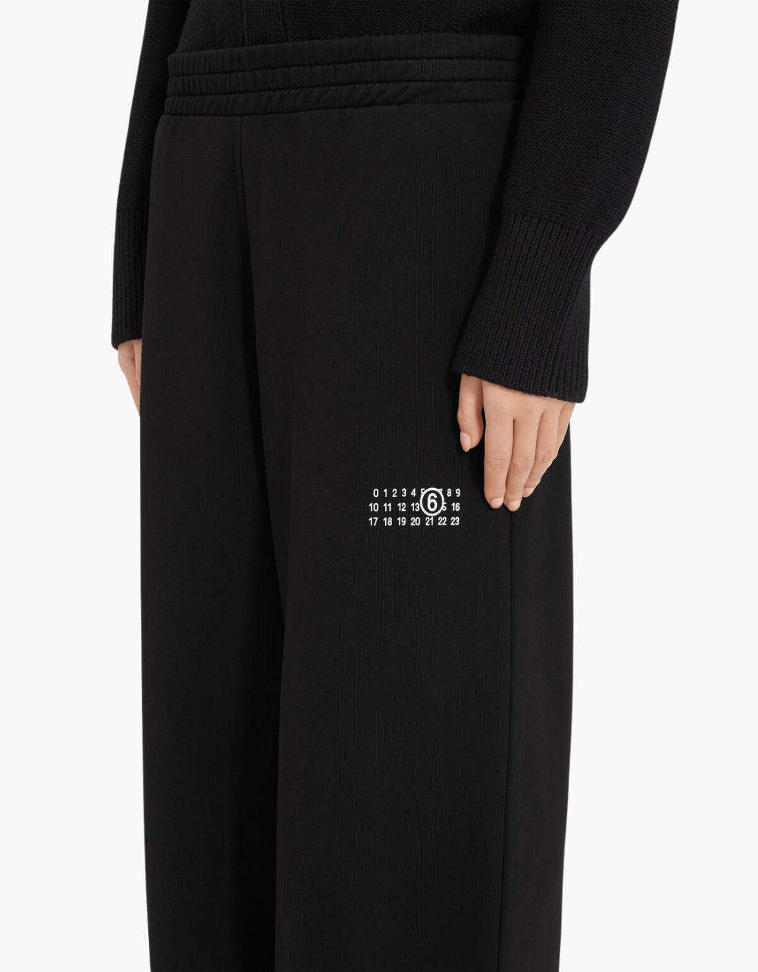 Pantalon de algodón chándal "Open" - MM6