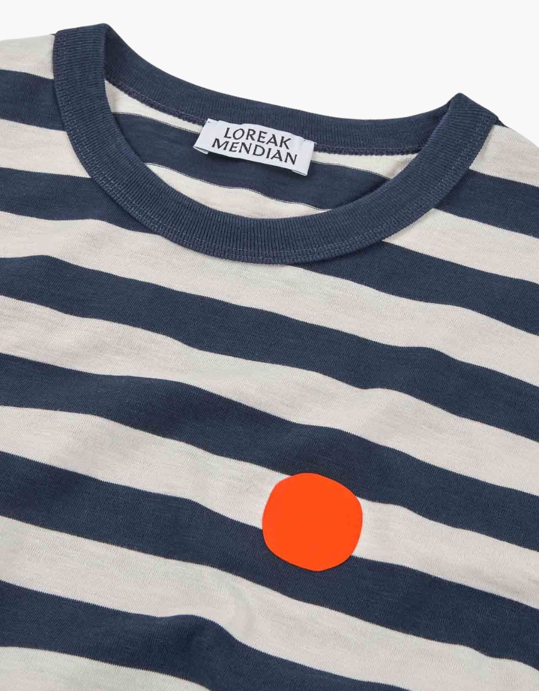 T-shirt rayé « M à pois rayés »