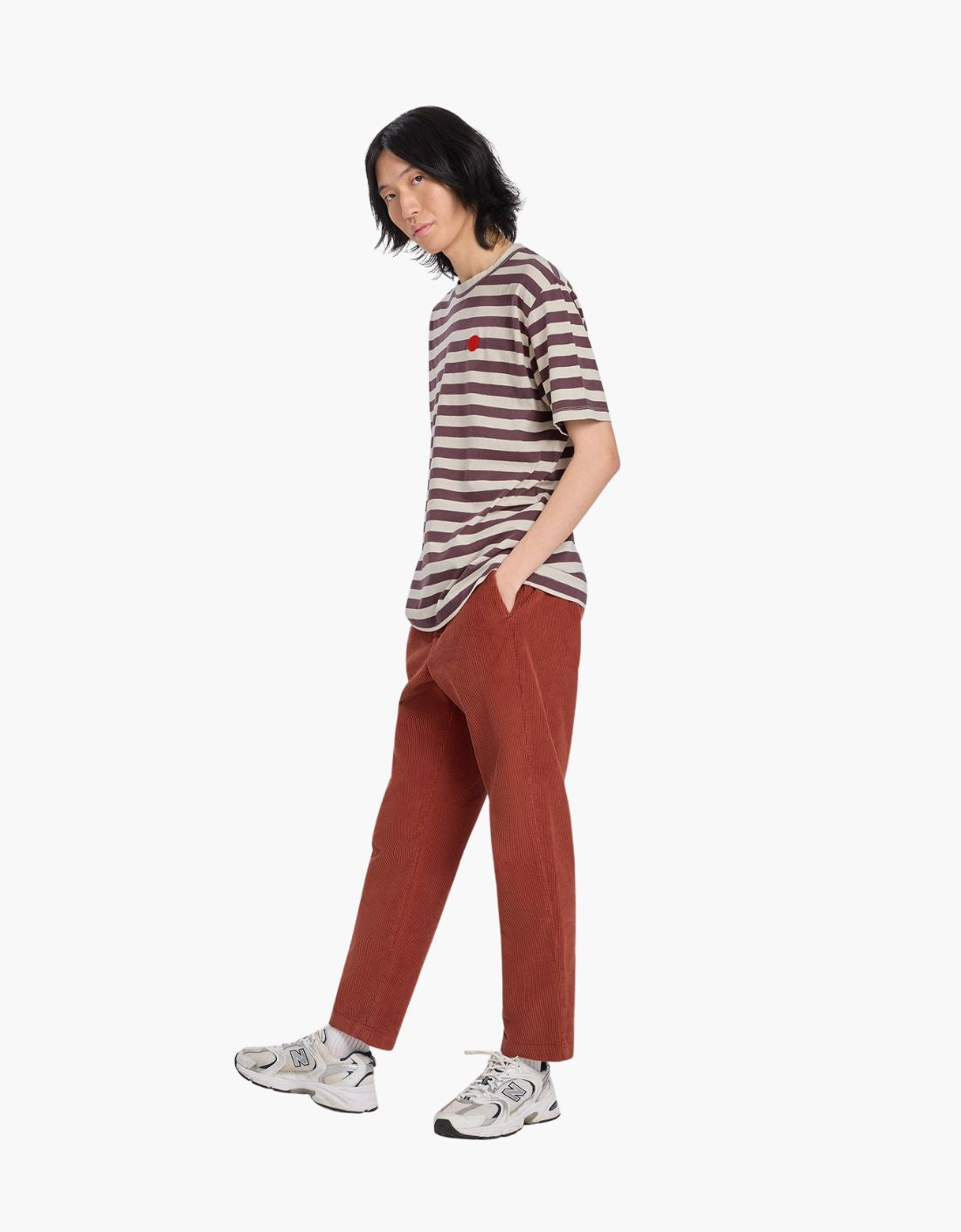 Camiseta de rayas "Azpi Dot"