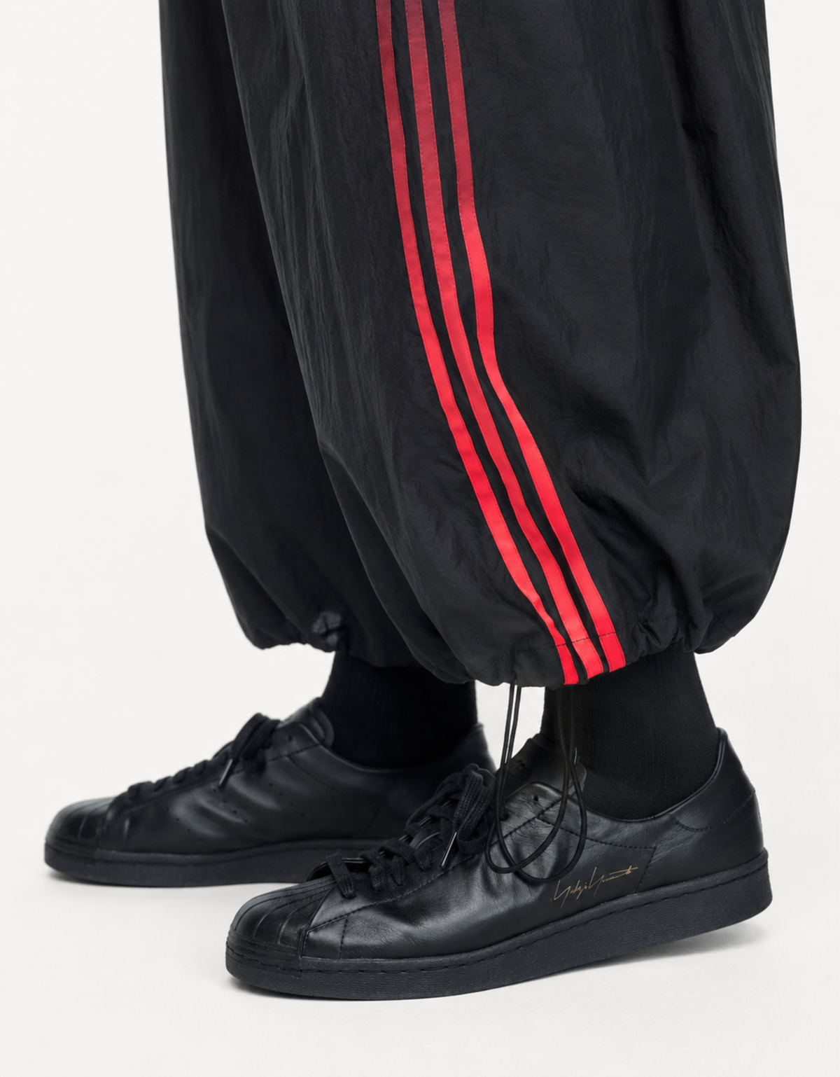 Pantalón ancho nylon "Pantalón 3 stripes" - Y-3 – vista 5