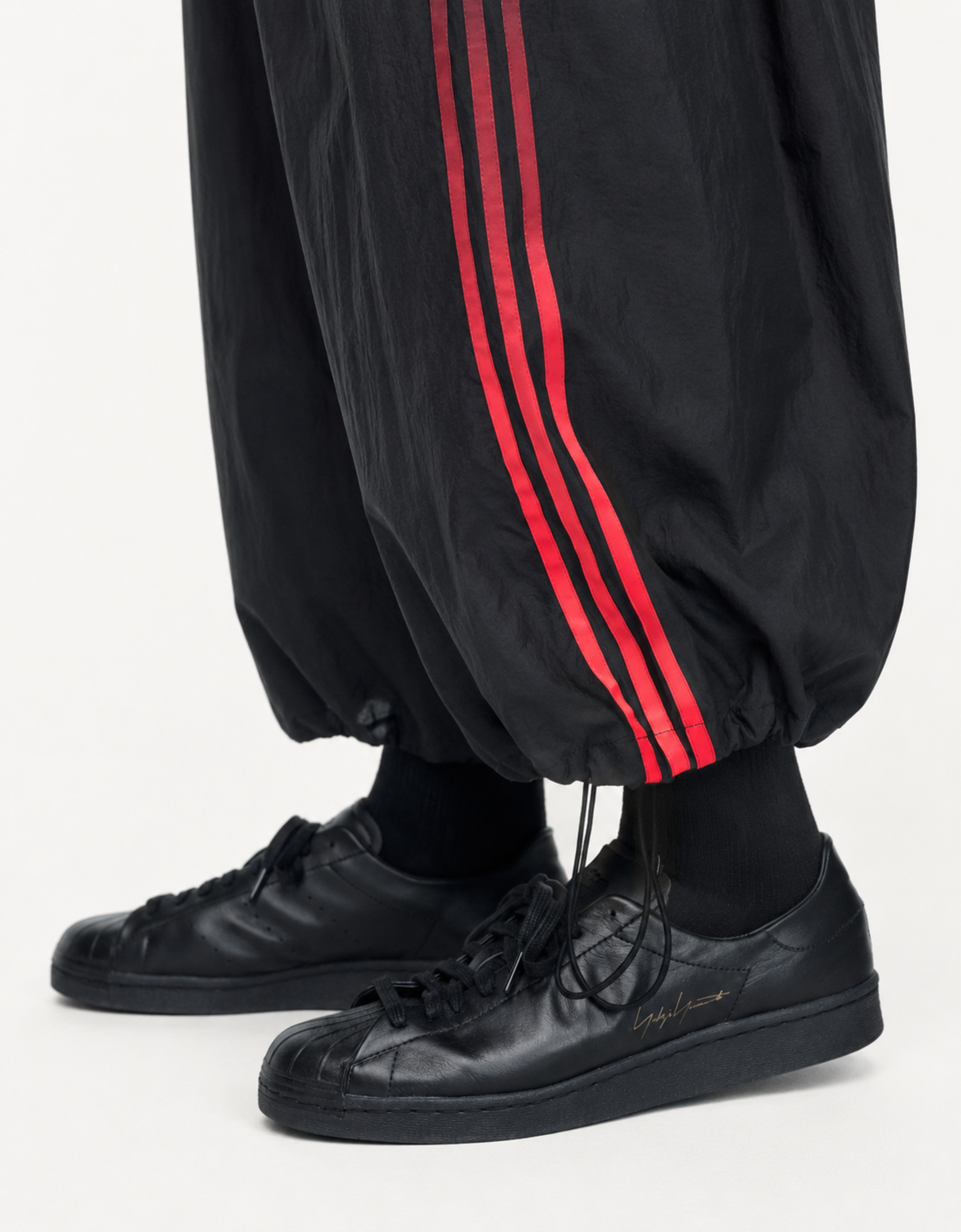 Pantalón ancho nylon "Pantalón 3 stripes"