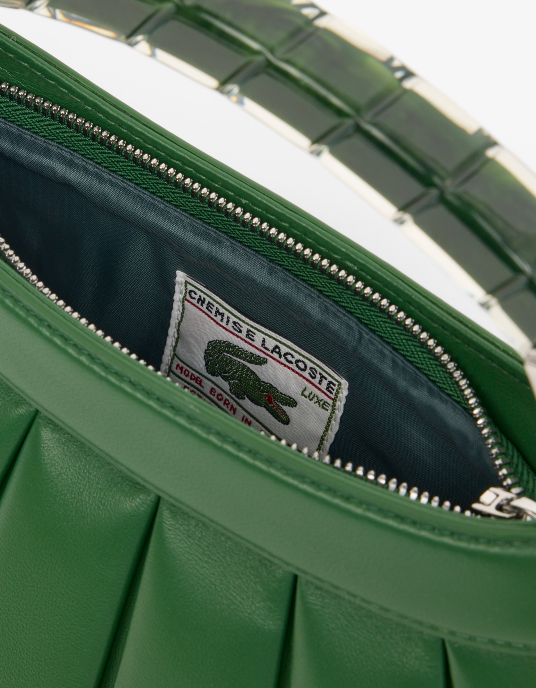 Bolso de piel "H Lenglen"