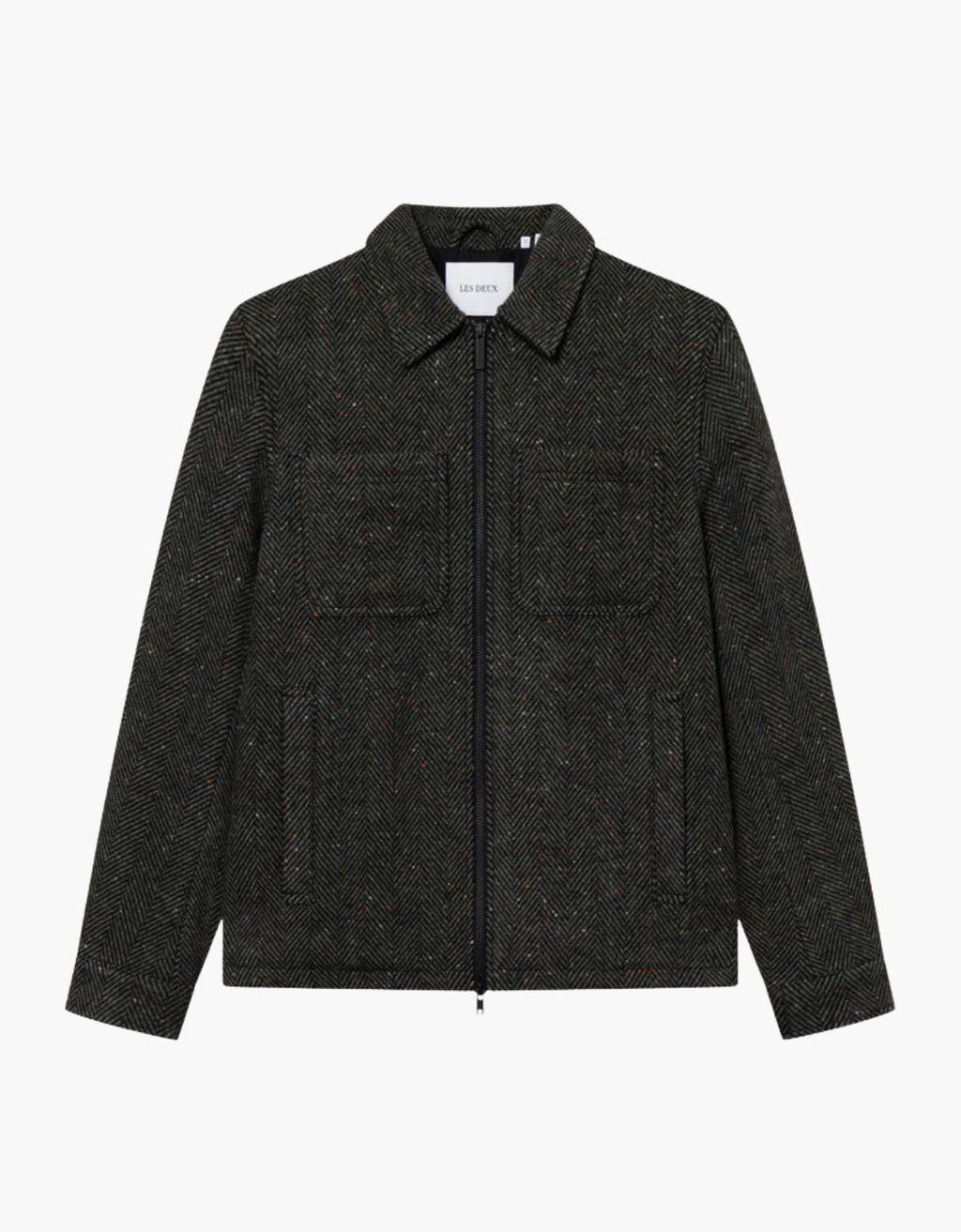 veste en laine « Marseille Herringbone »