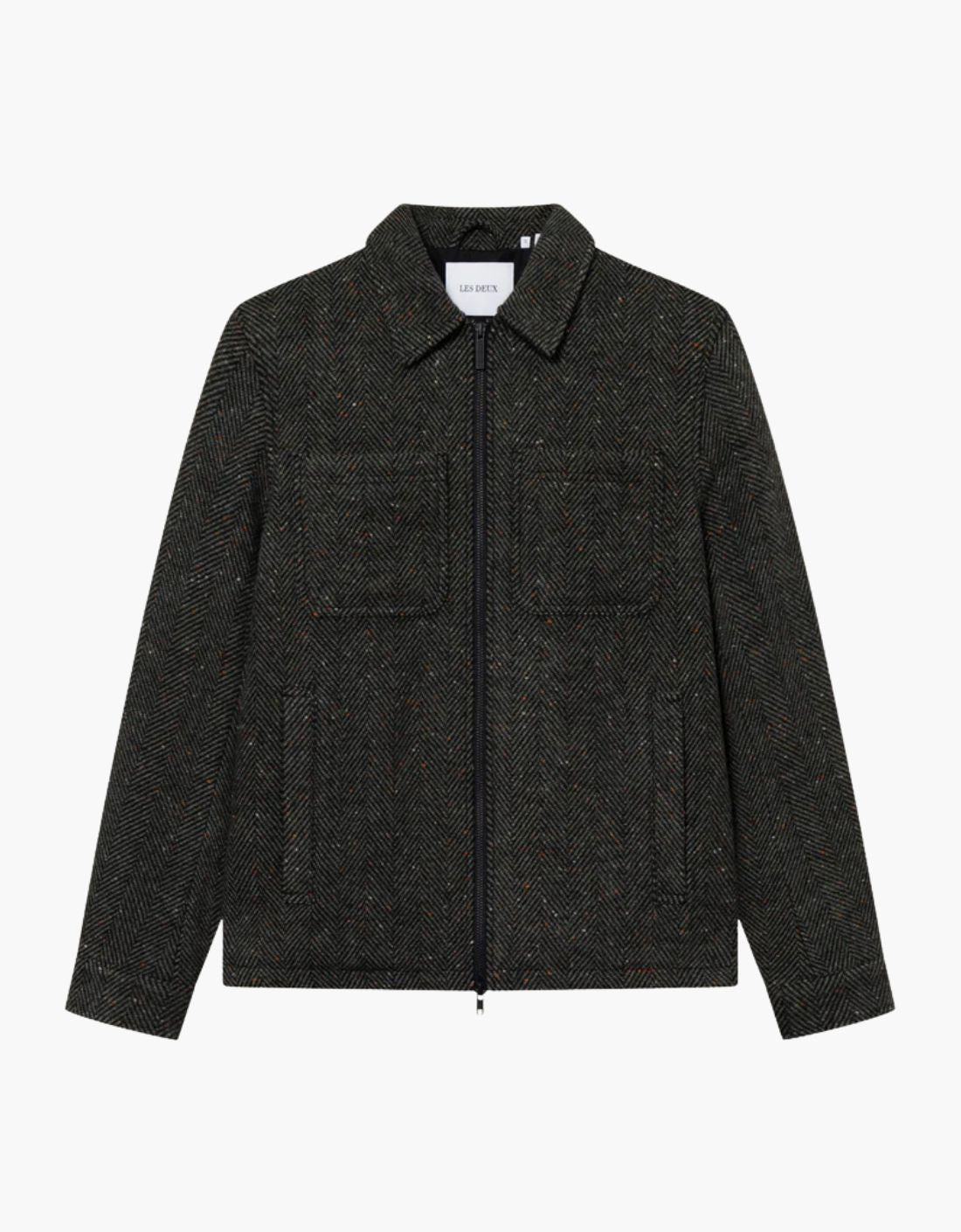 Chaqueta de lana "Marseille Herringbone" – vista 5
