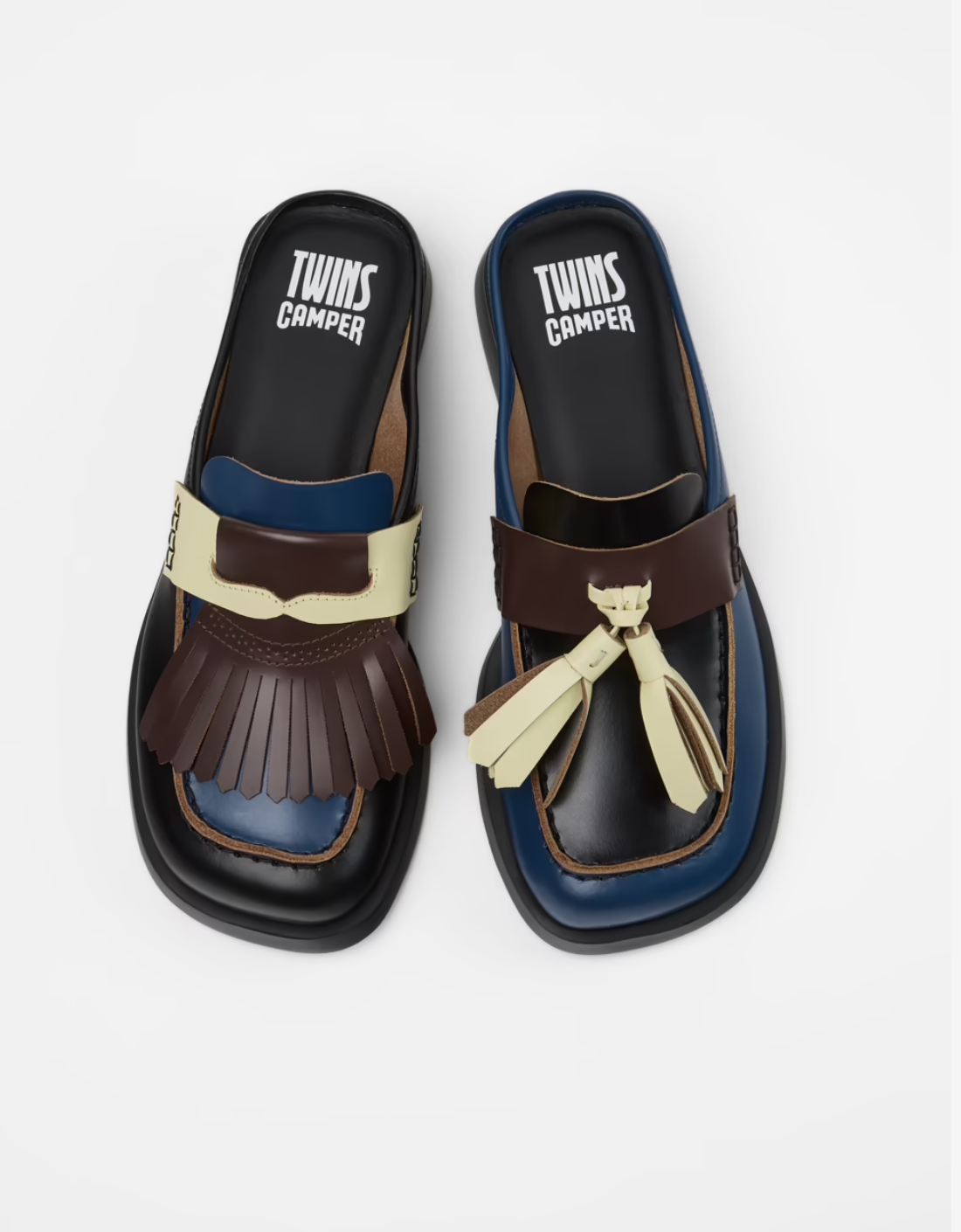 Mocasines de piel "Twins" - CAMPER