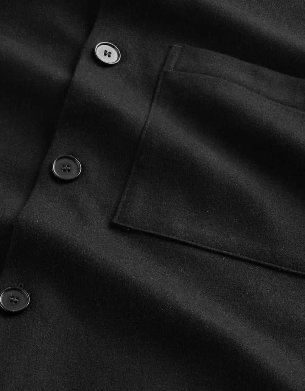 Sobrecamisa lana italiana "Freddy"