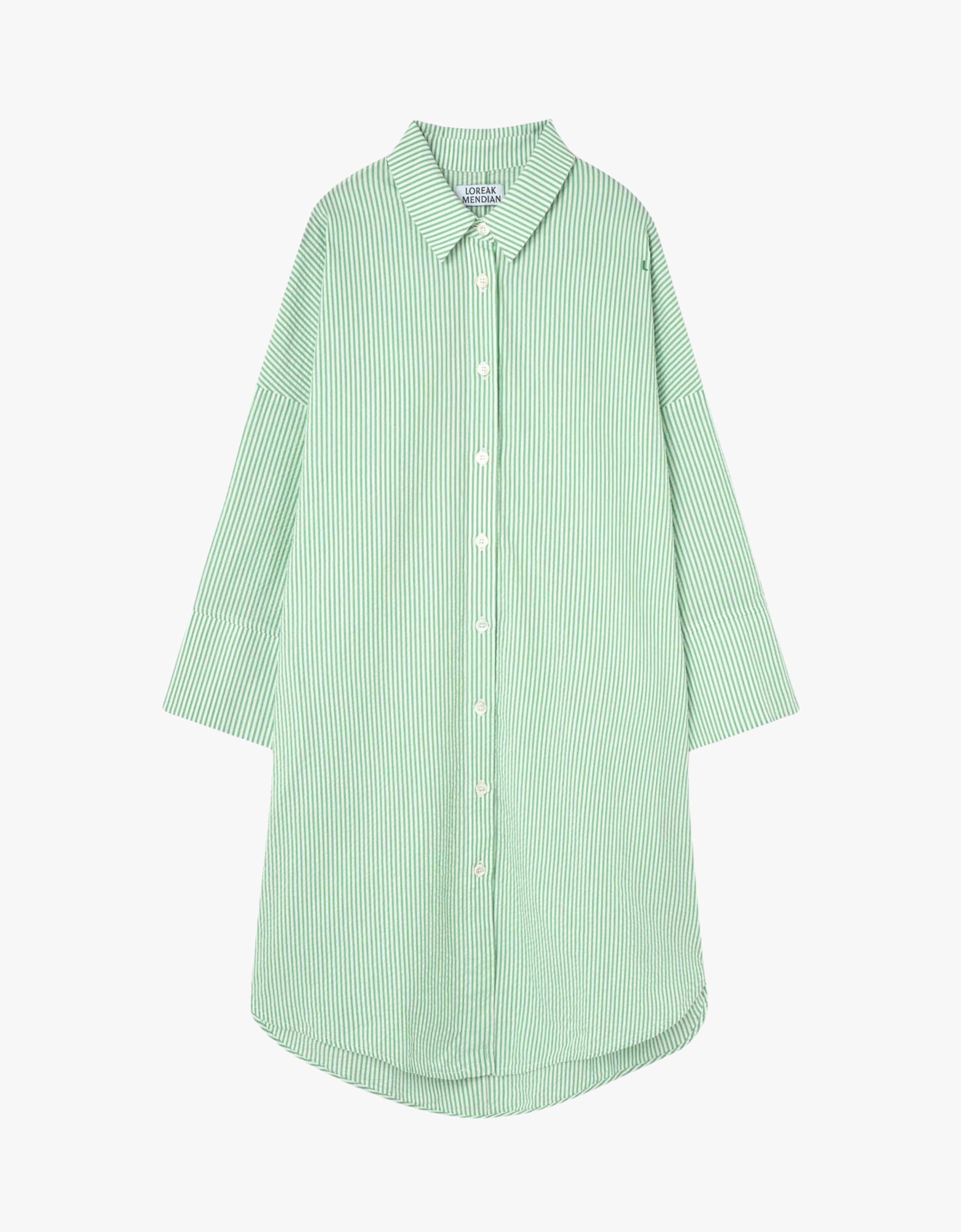 Vestido camisero de algodón "Maiana"