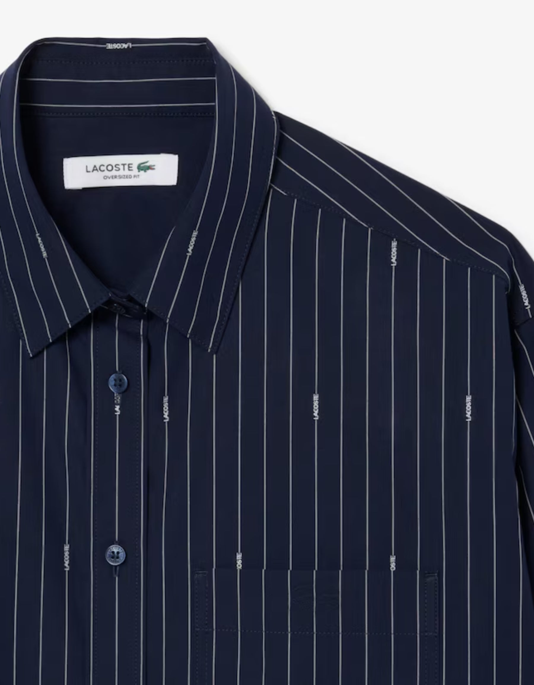 Camisa jacquard "Rayeé"