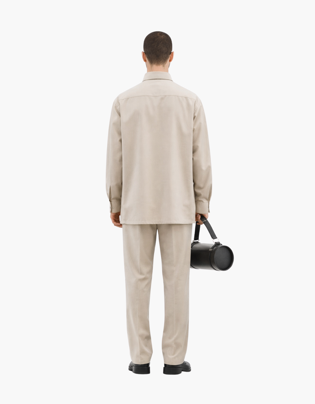 Wool blend patchwork shirt - MM6