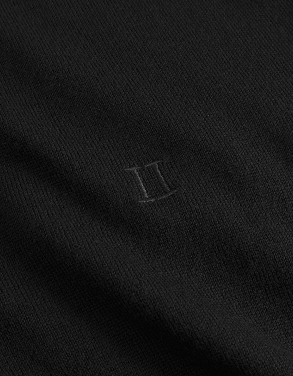 Polo à manches longues « Greyson » noir