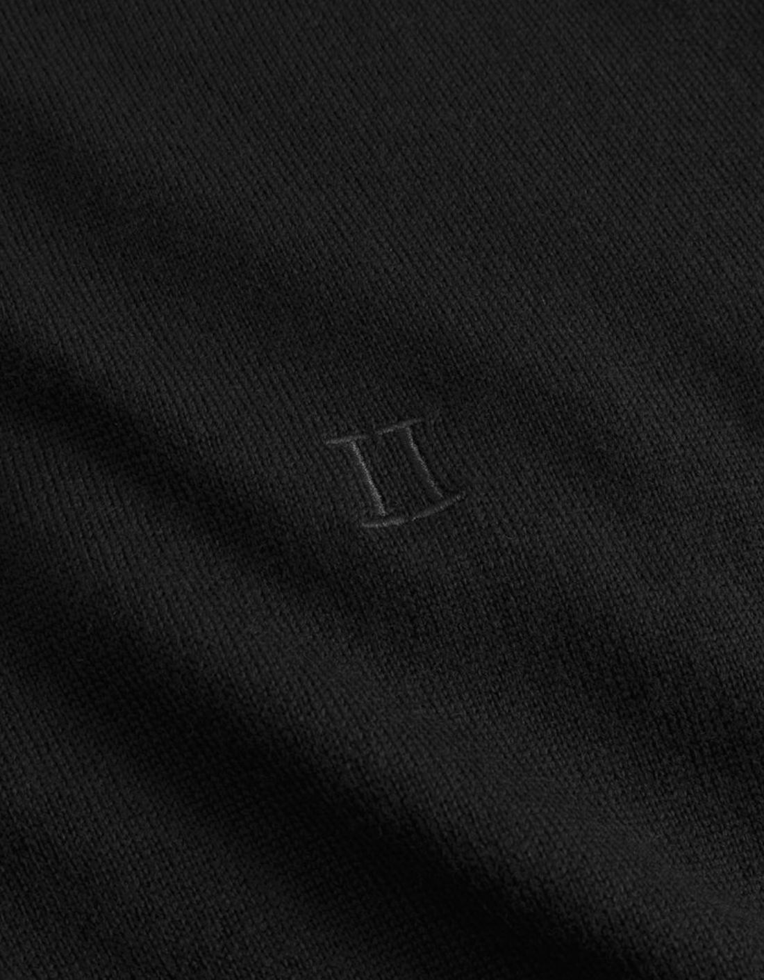 Polo à manches longues « Greyson » noir