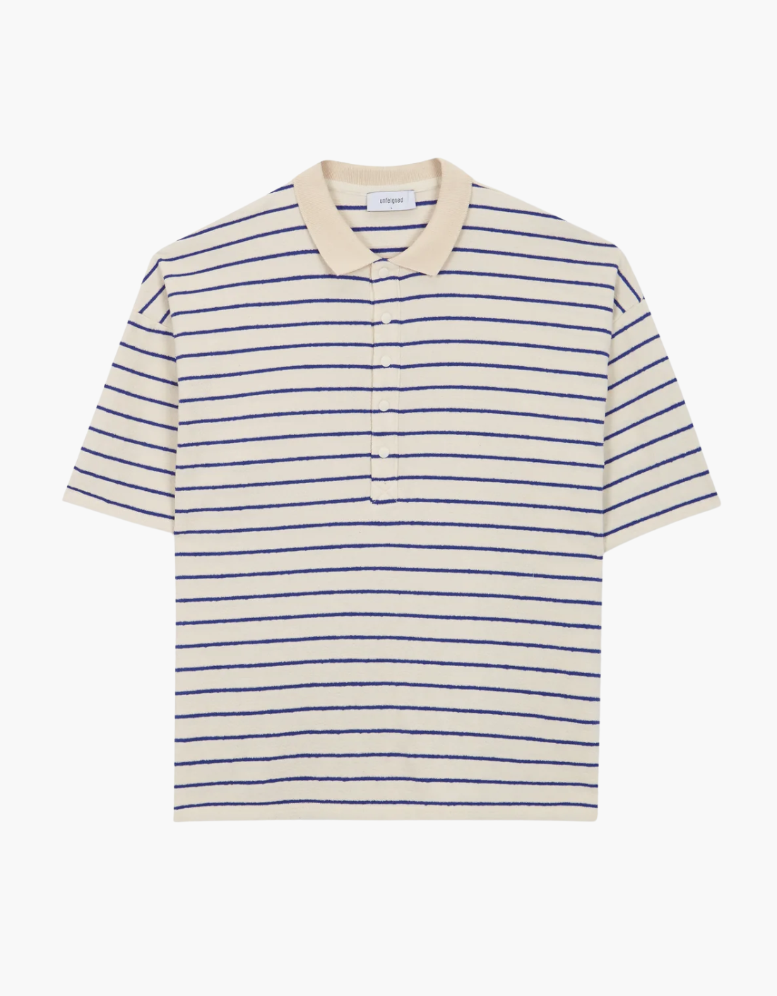 Polo oversize stripes "Terry" – vista 4