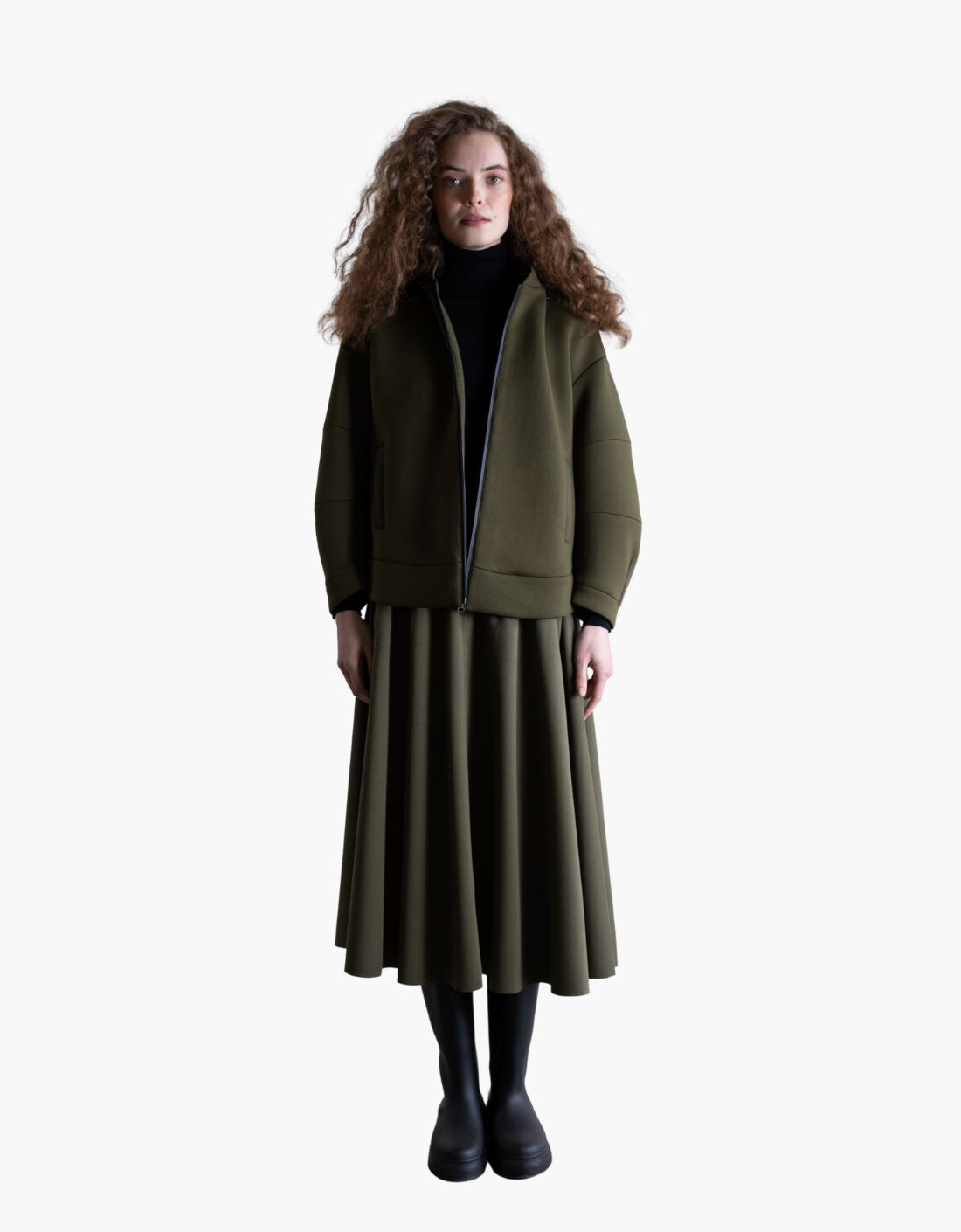 Bomber corta neopreno