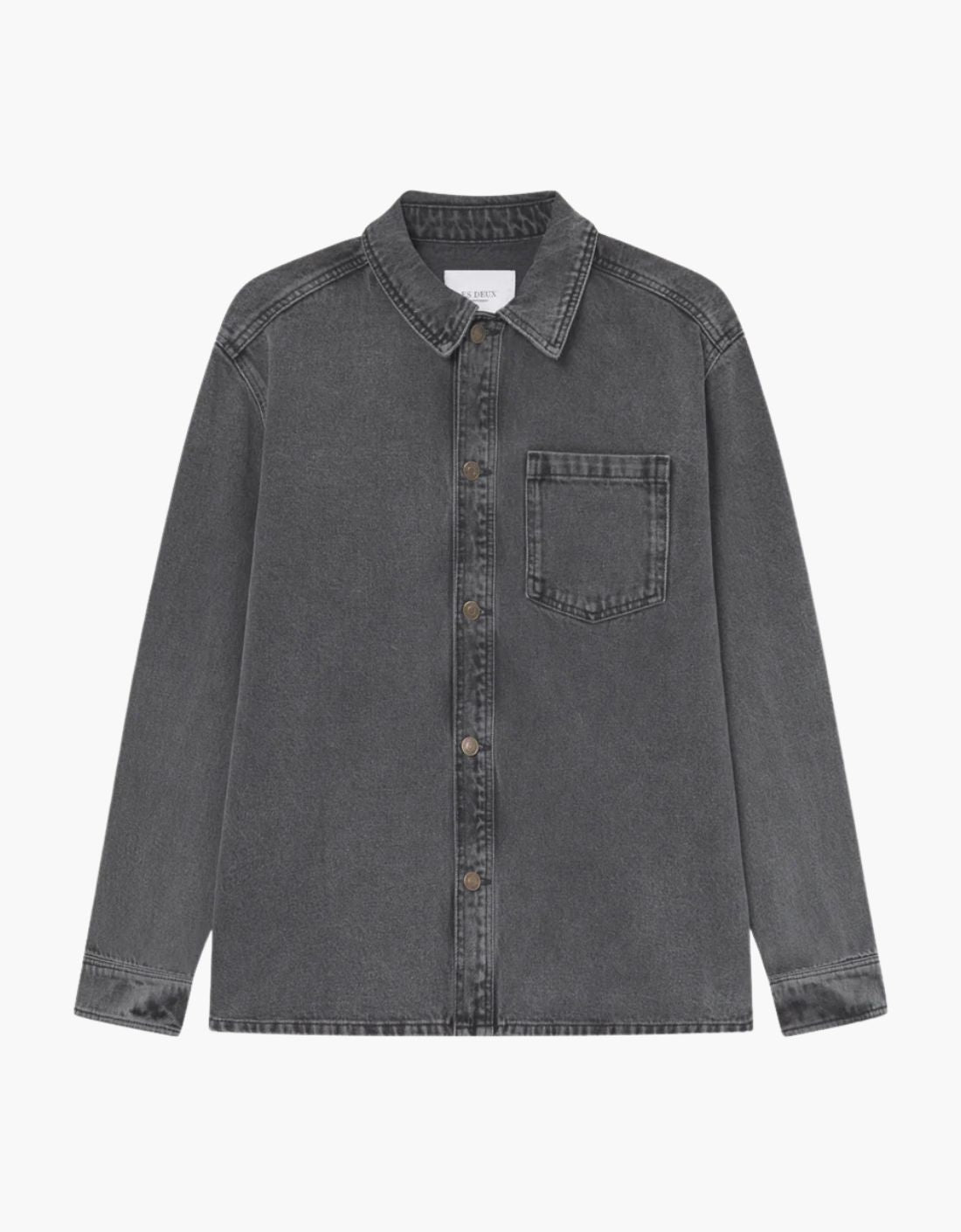 Sobrecamisa de algodón "Loan Washed"