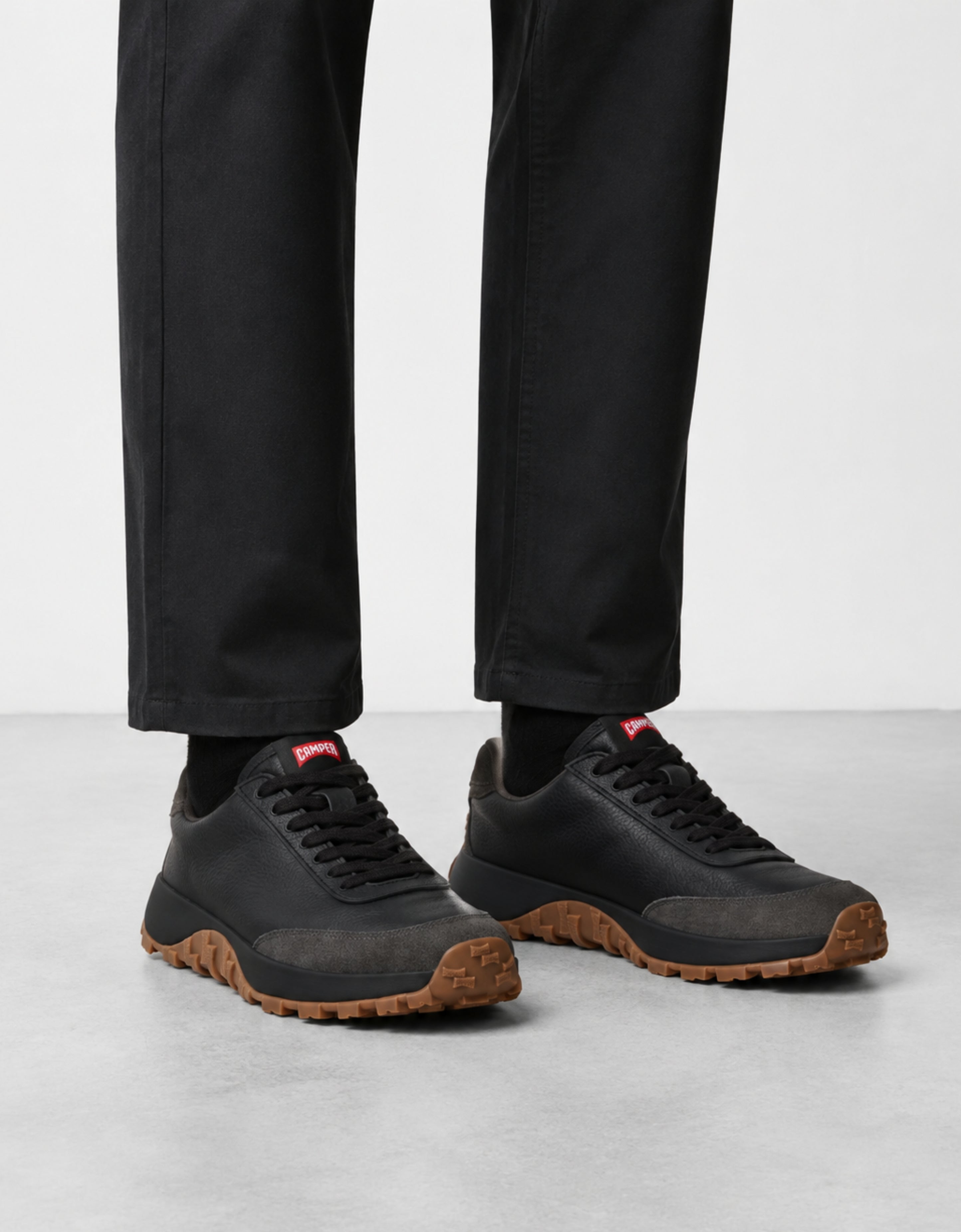Zapatilla piel "Drift trail" - Camper