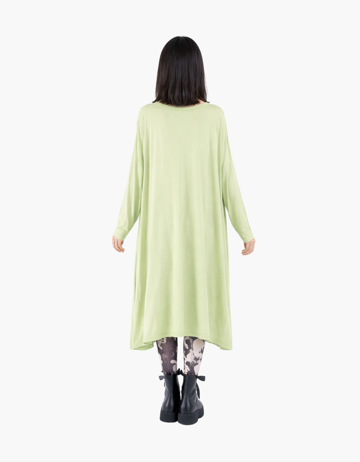 Túnica oversize en jersey fluido