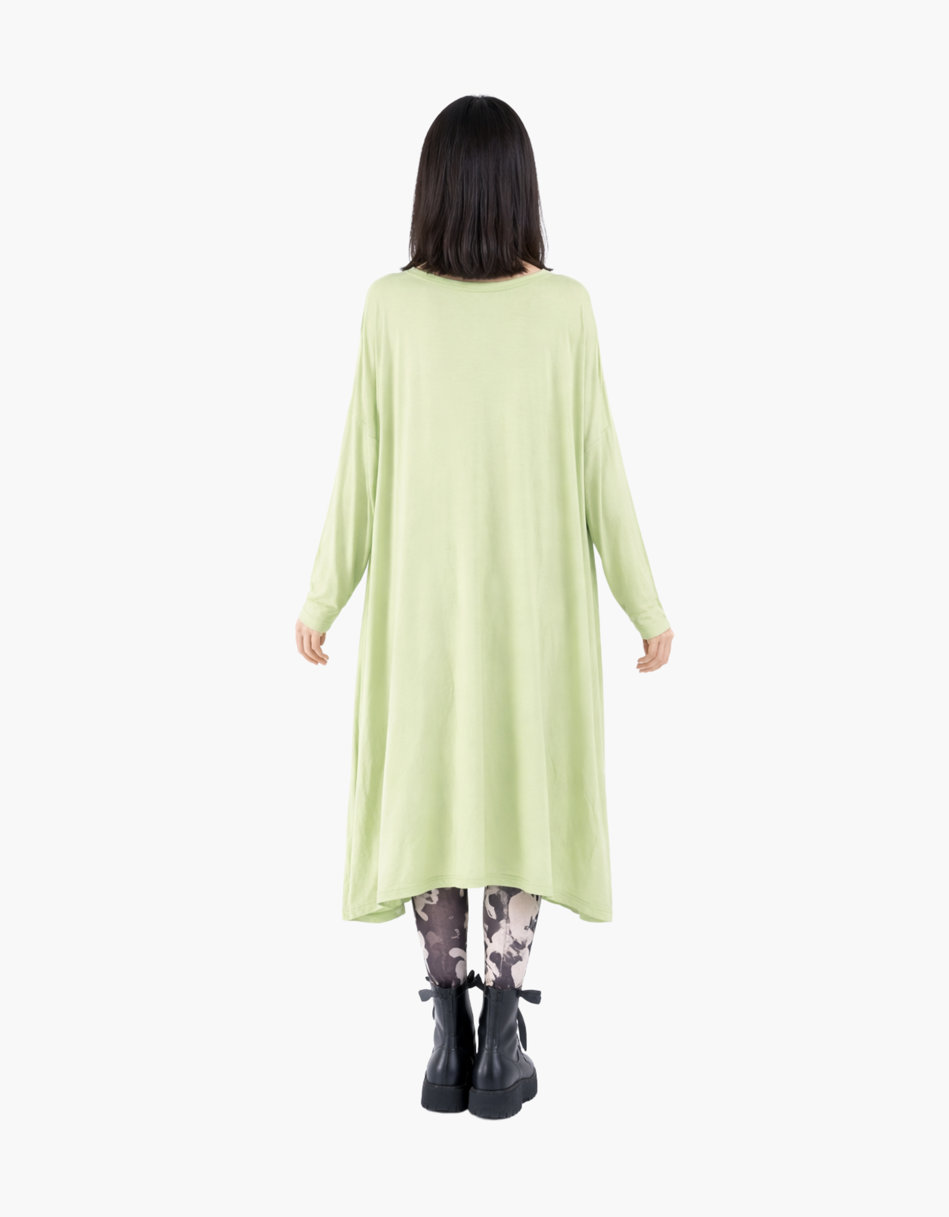 Túnica oversize en jersey fluido
