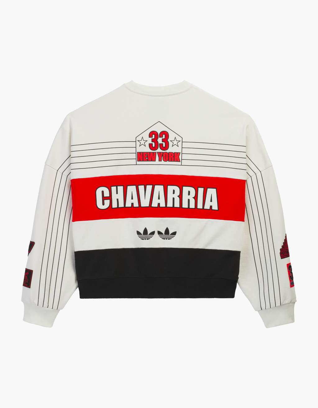 Sudadera cuello redondo "CHAVARRIA NY" - aWC