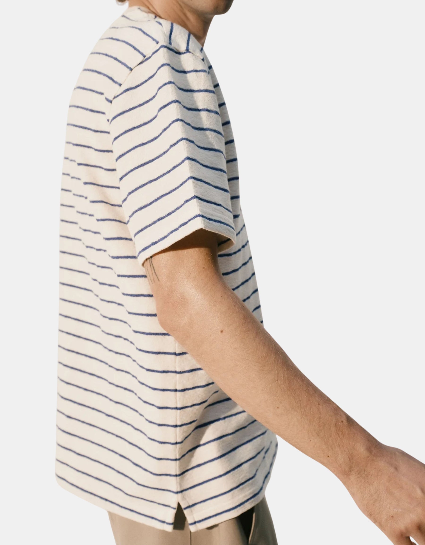 Camiseta navy "Terry" – vista 5