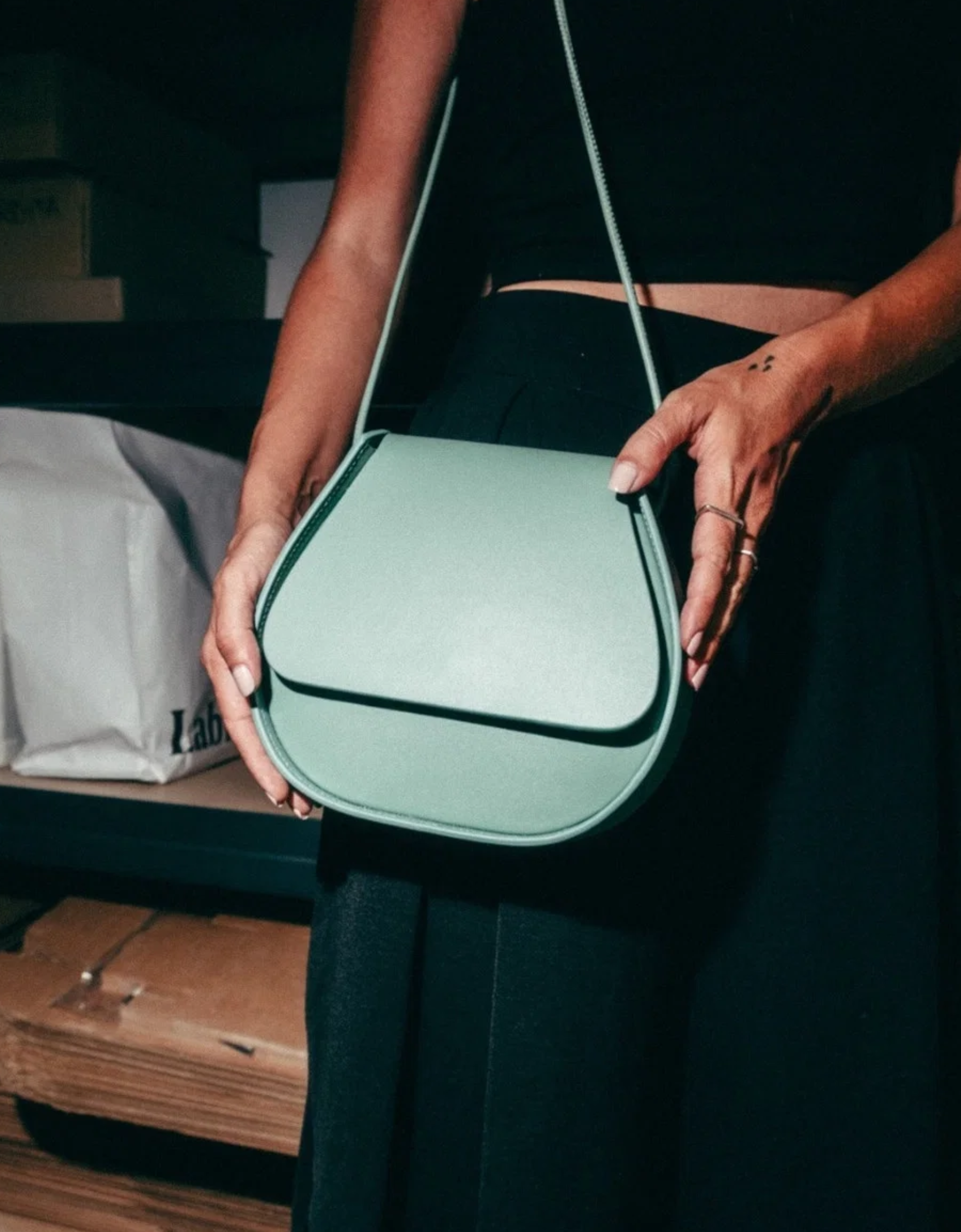 Bolso de piel "Rafaela"