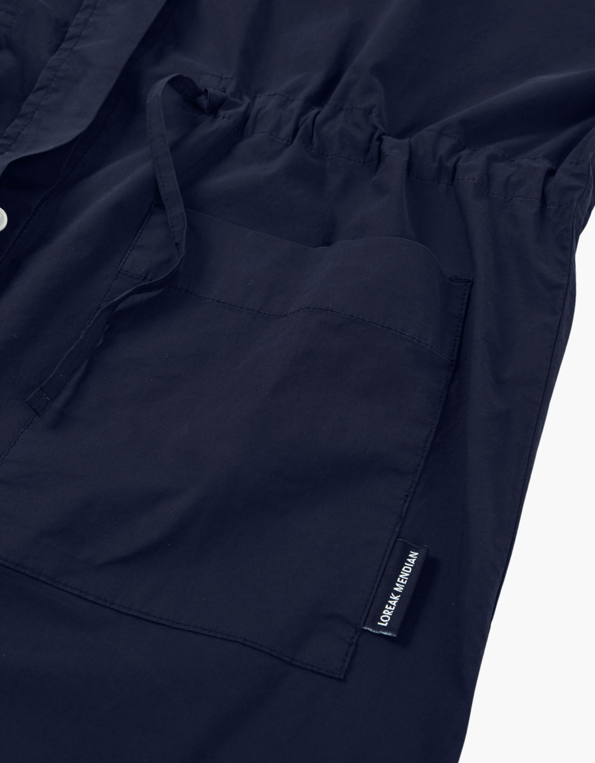 Vestido popelín camisero "Lore" – vista 7