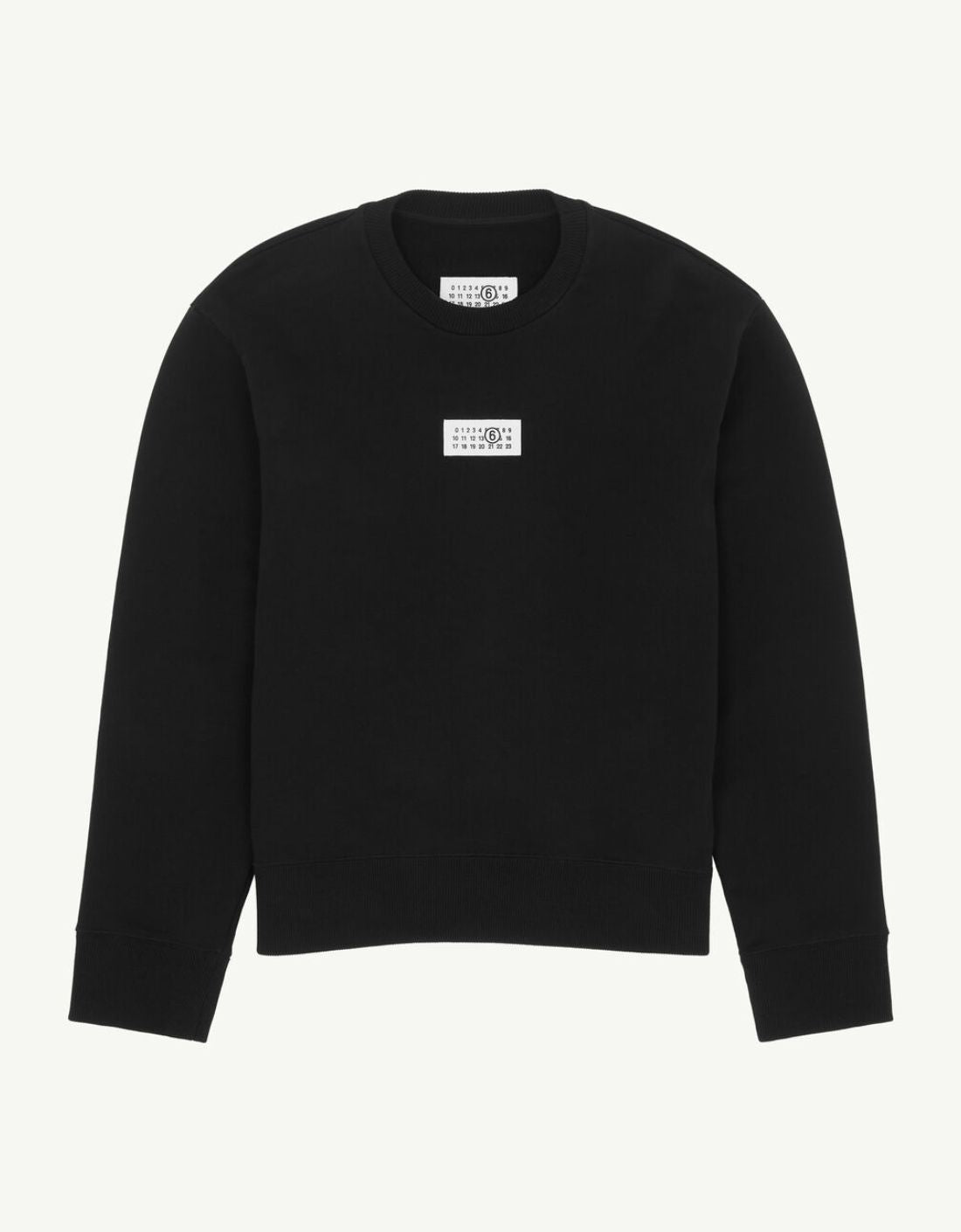 Sudadera fit relajado algidón "Relaxed" - MM6