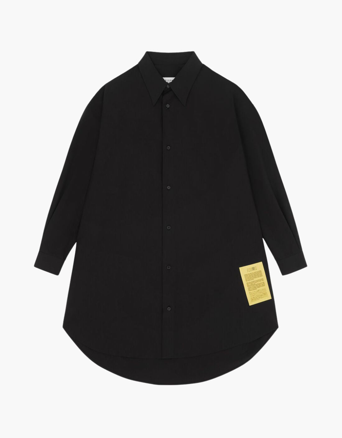 Vestido camisero "Yellow Square" - MM6