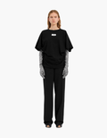 Camiseta de algodón con guantes - MM6