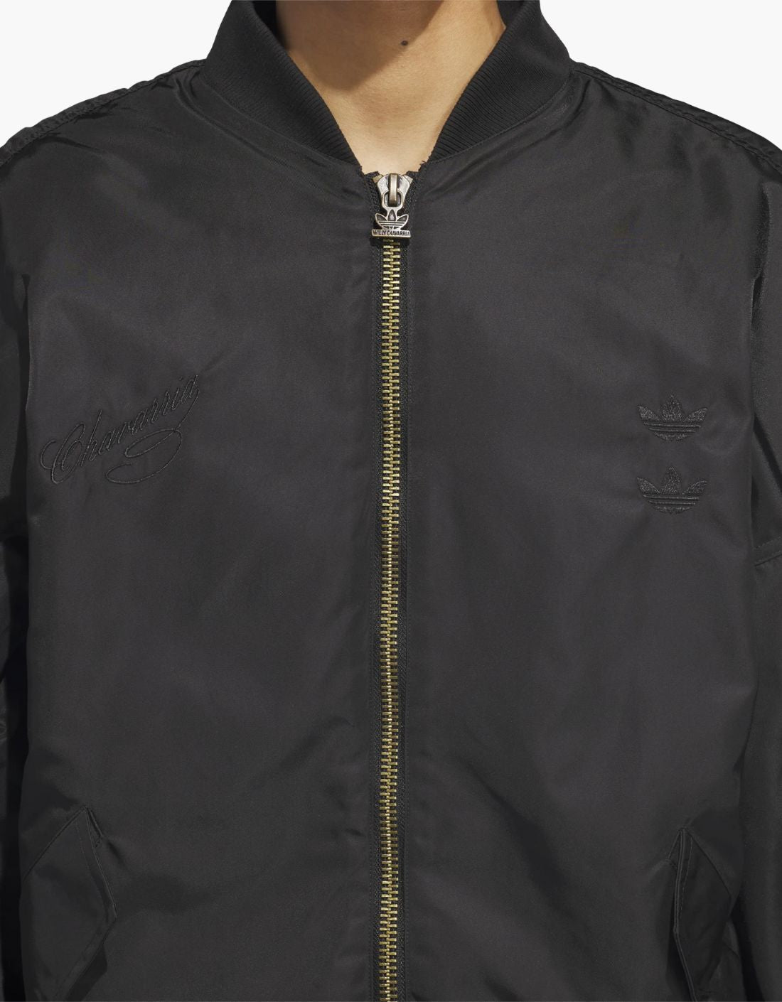 Blouson aviateur en satin - ADIDAS X WILLY CHAVARRÍA