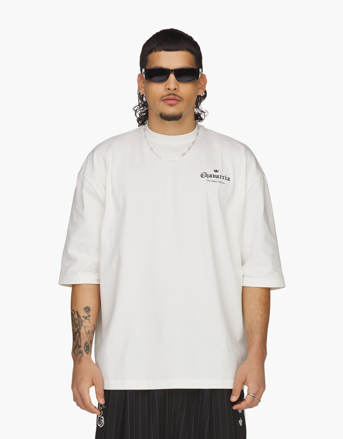 Camiseta logo tee "CHAVARRIA ROSE" - aWC – vista 6