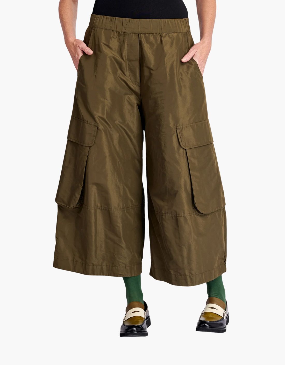 Pantalón cargo cropped "Urban Wide"