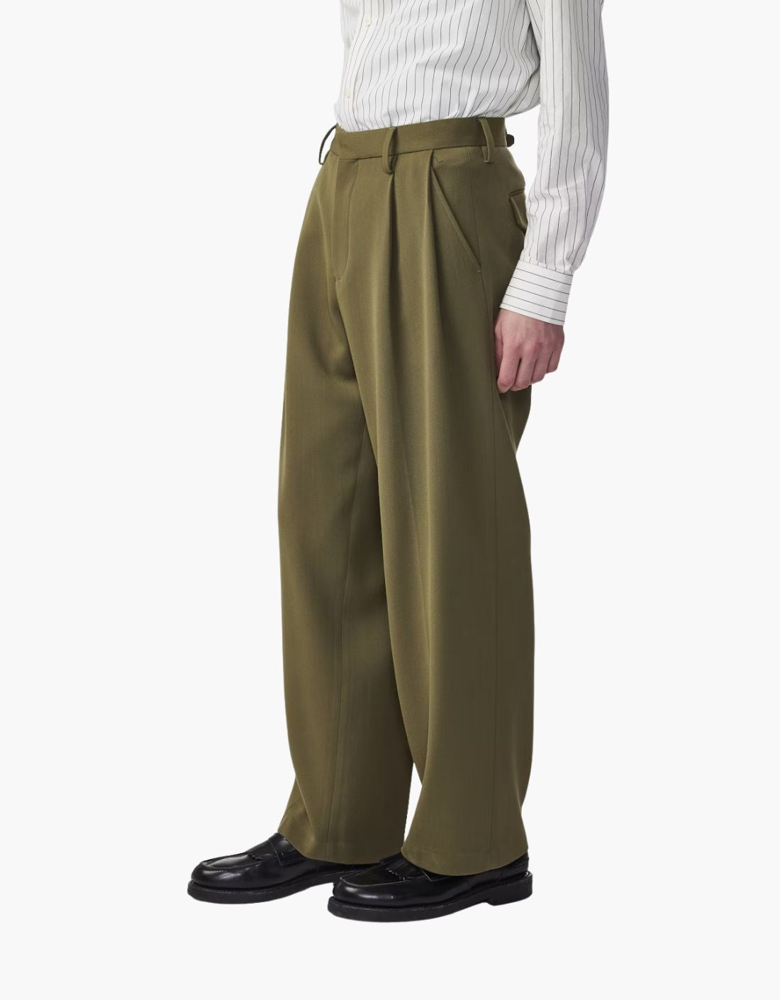 Pantalon lana relaxed "Justin"