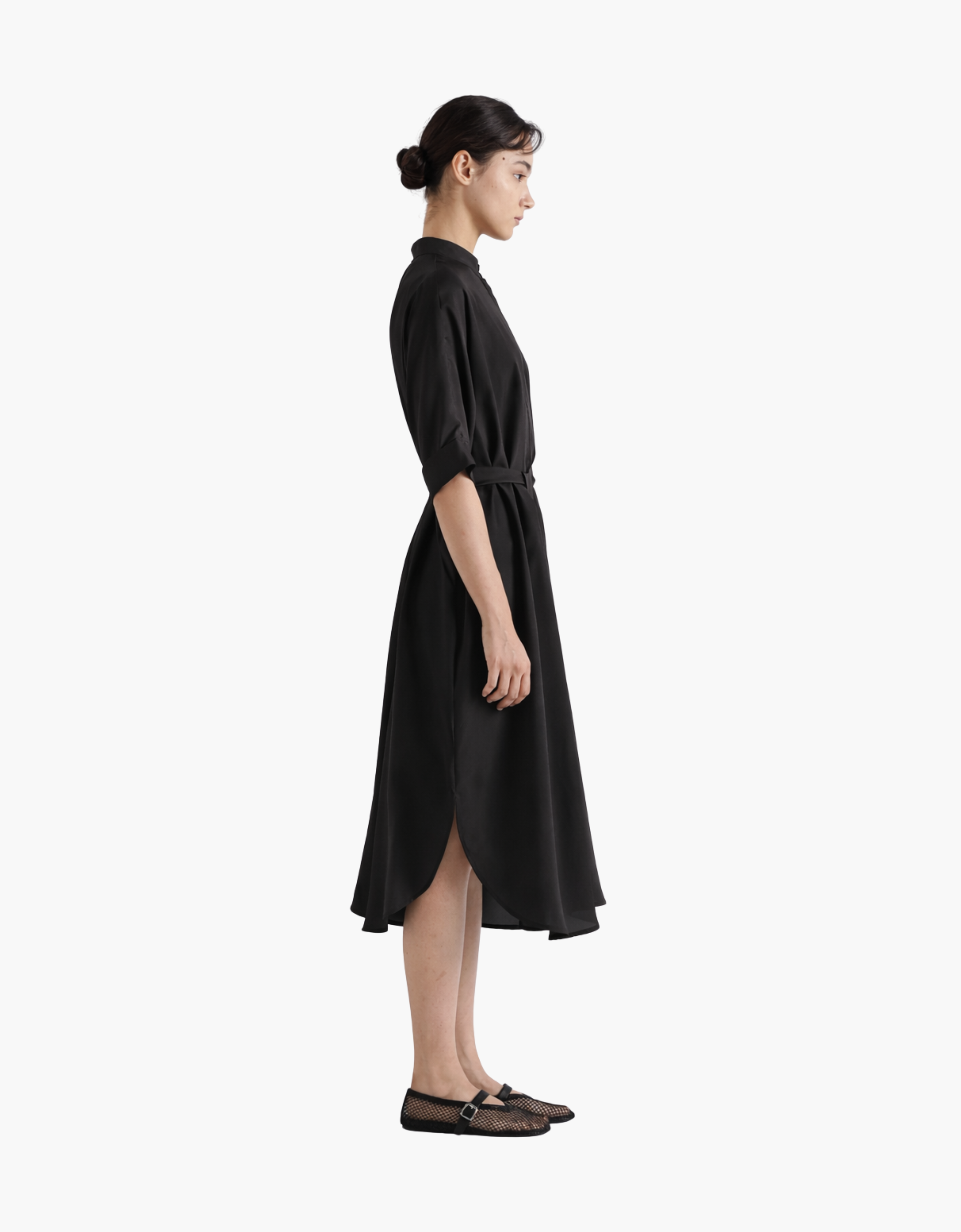 vestido con cintura "Abbinata"