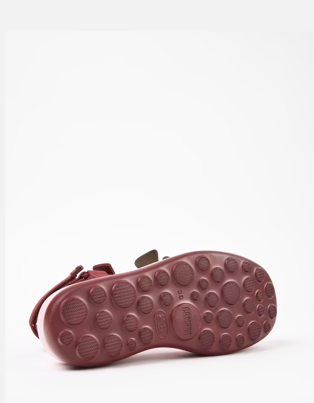 Sandalias flores burdeos "Twins"  - CAMPER