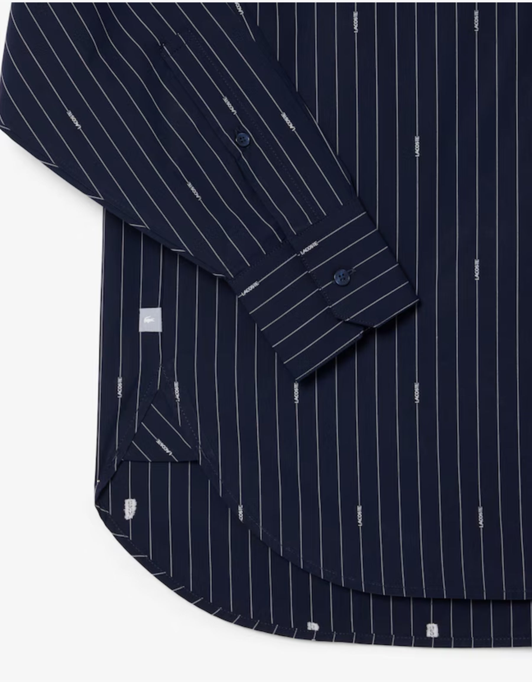 Camisa jacquard "Rayeé"