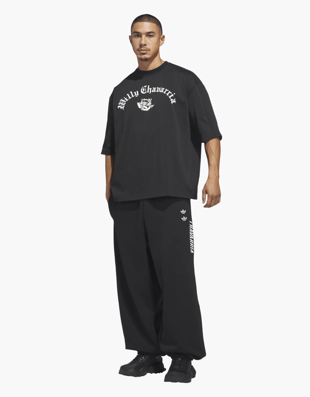 Camiseta Willy Chavarria Black - aWC