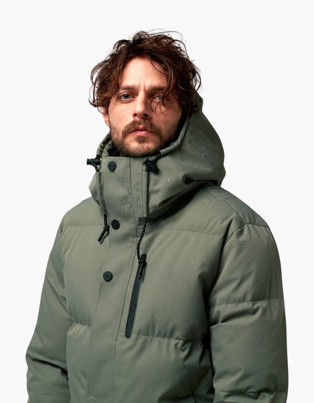 Abrigo impermeable acolchado "Bayu"