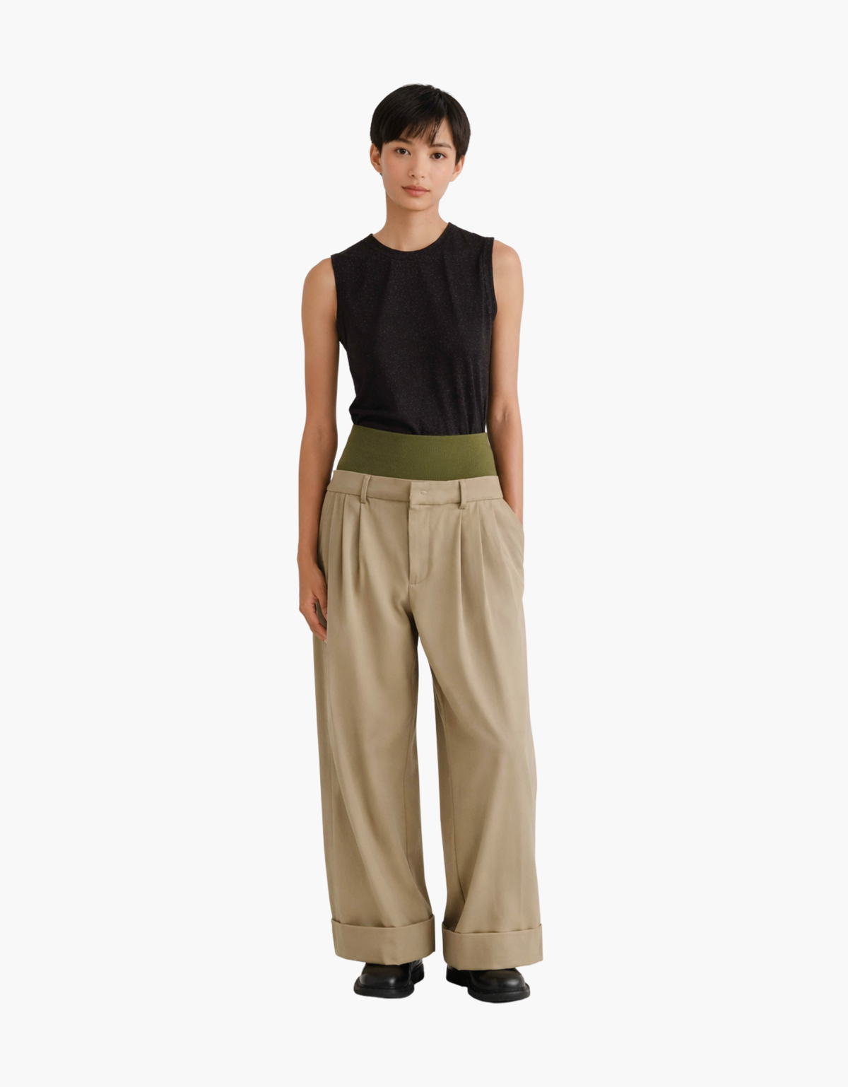 Pantalon con fajín "Sofía"