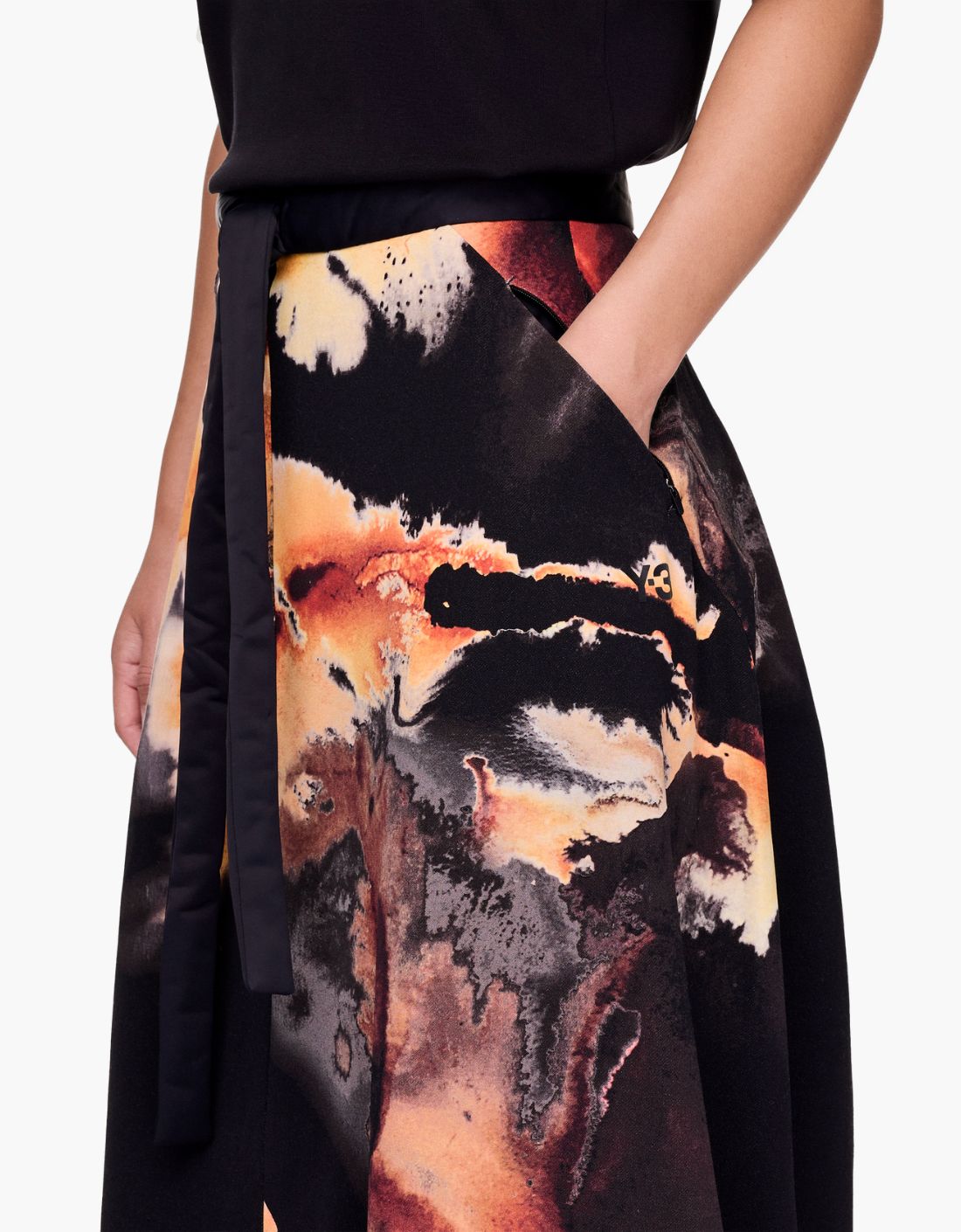 Falda larga "Ambar" - Y-3 – vista 6
