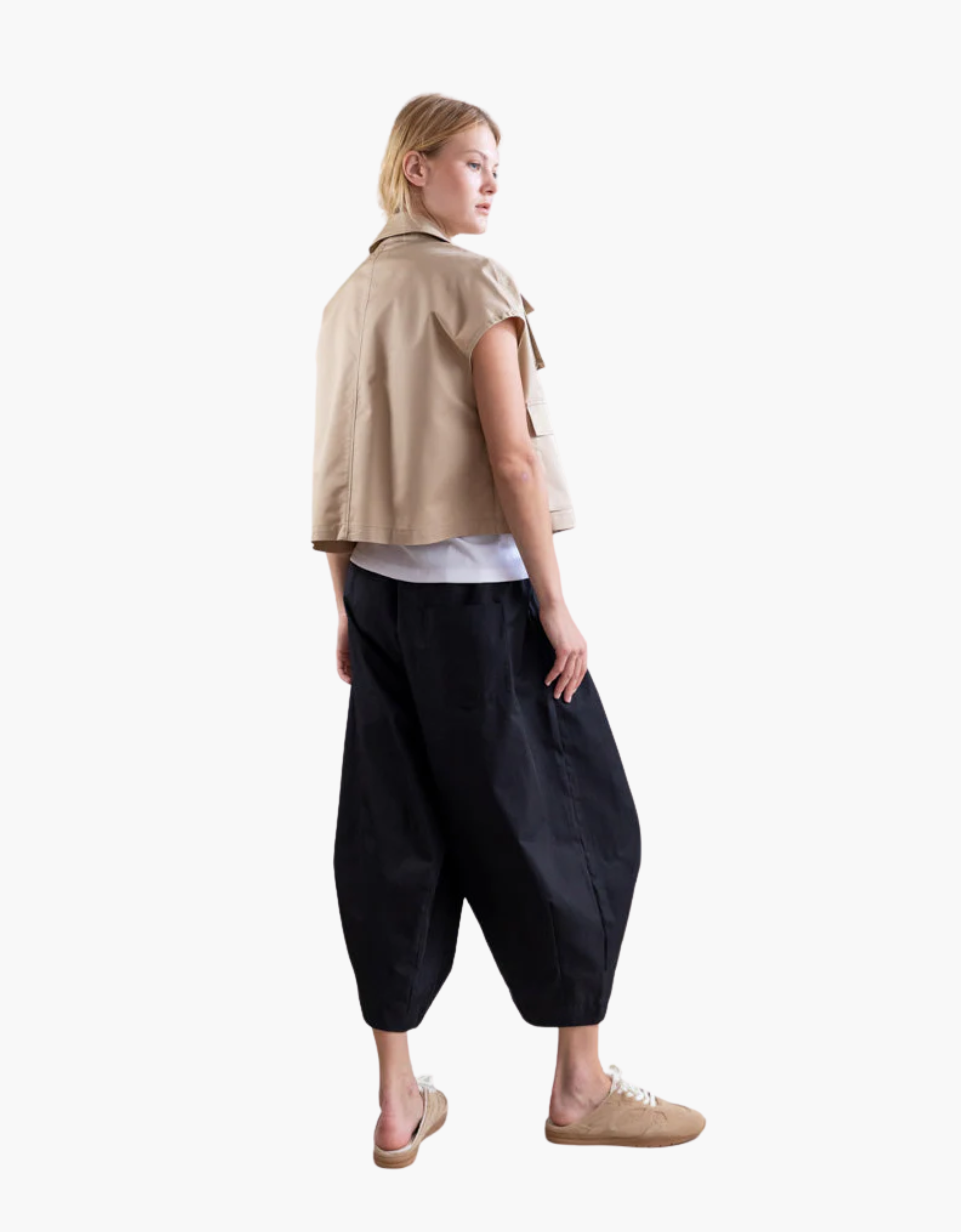 Pantalón balloon goma